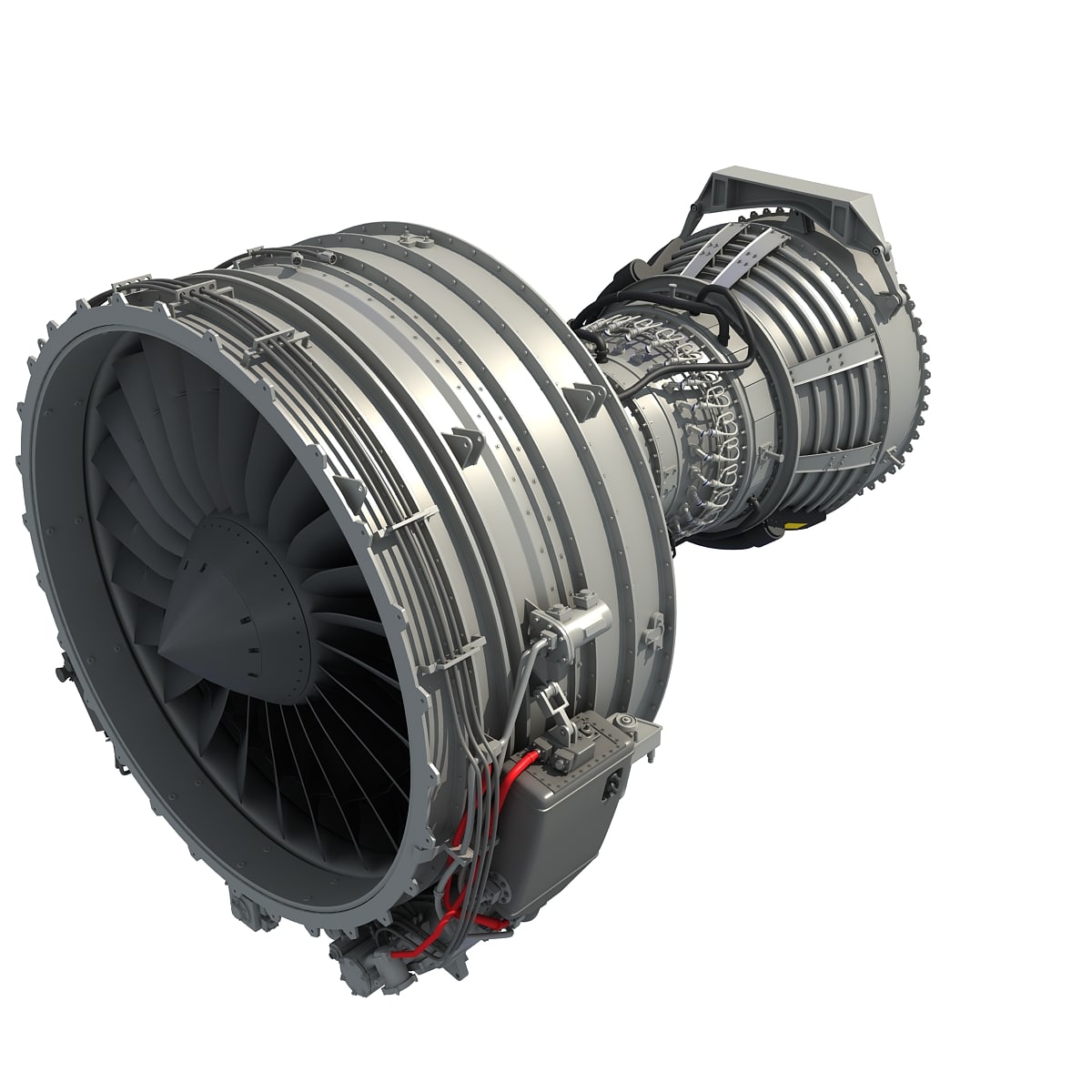 Aircraft Turbofan Engines Collection 3D Model