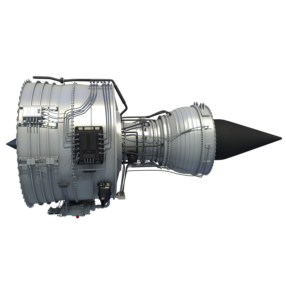 Aircraft Turbofan Engines Collection 3D Model