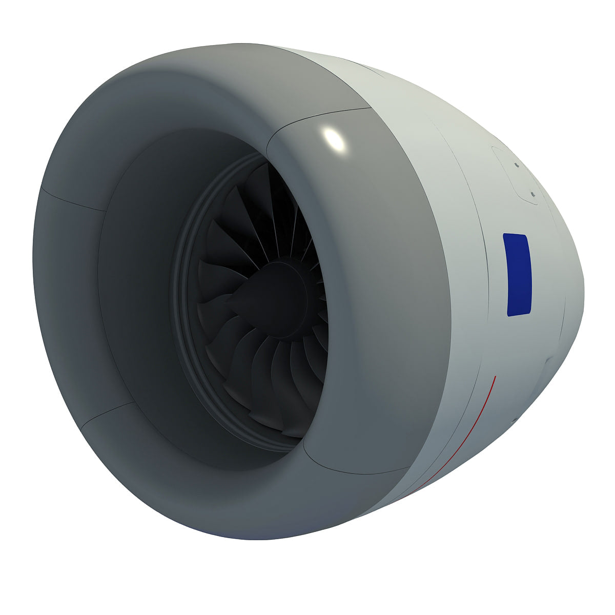 Aircraft Turbofan Engines Collection 3D Model