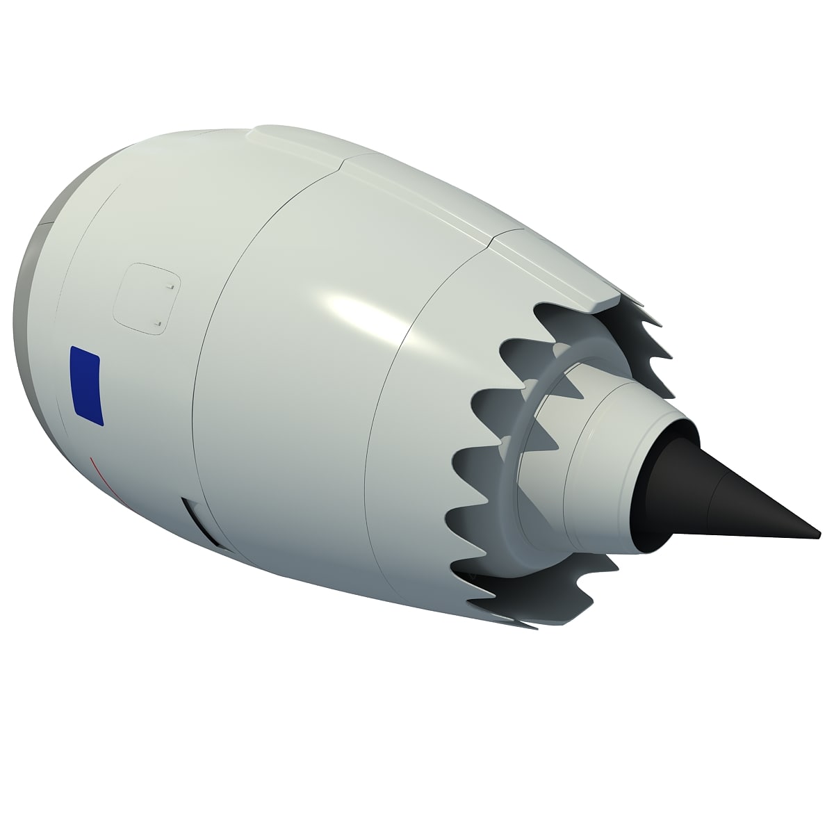 Aircraft Turbofan Engines Collection 3D Model