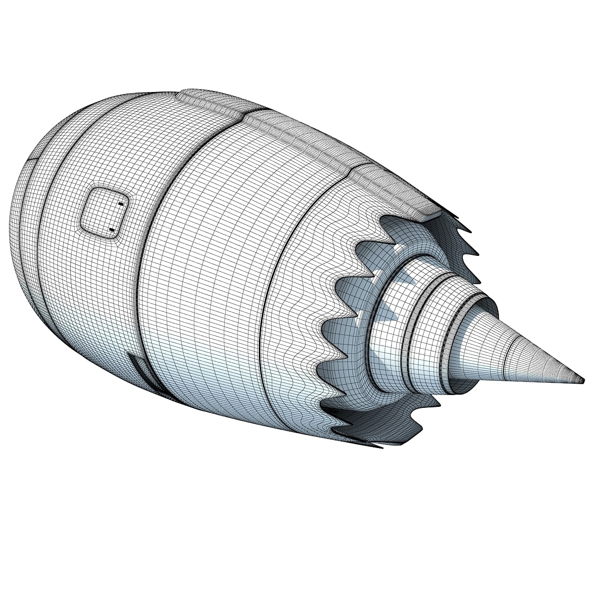 Aircraft Turbofan Engines Collection 3D Model