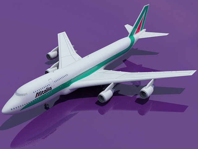3D Aircraft with 21 Airline Textures