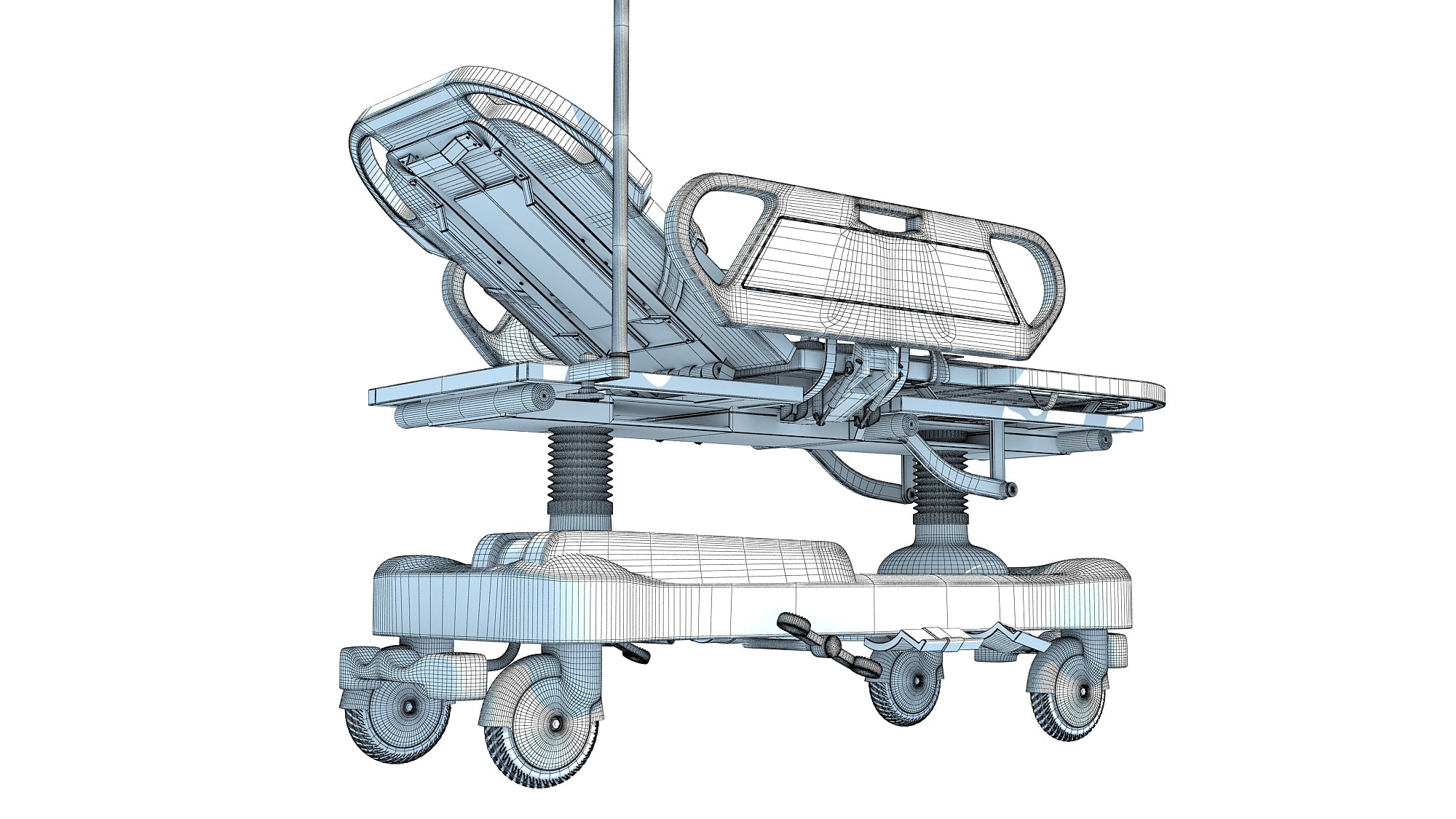 Patient Transfer Stretcher Trolley