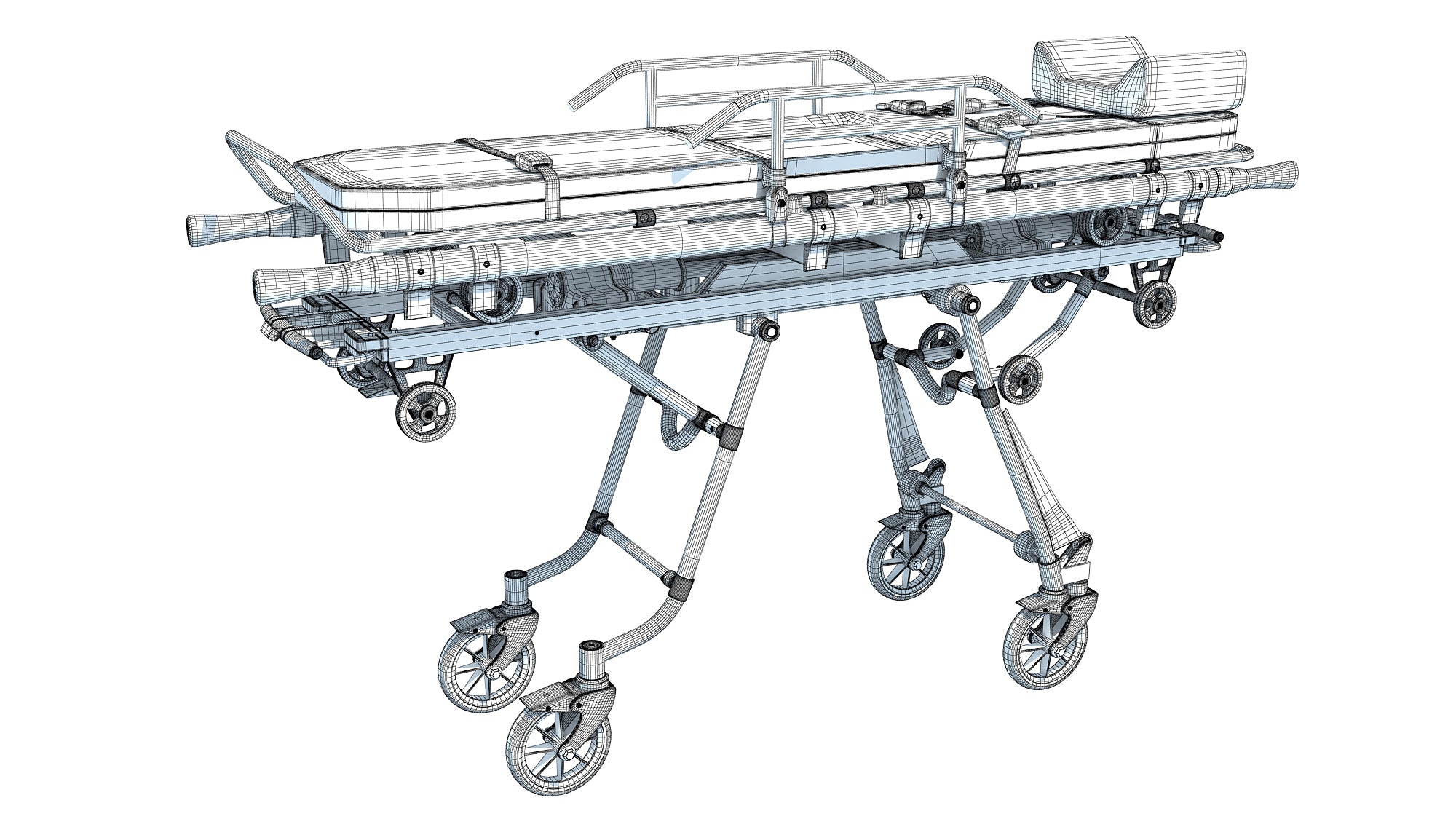 Ambulance Stretcher Trolley