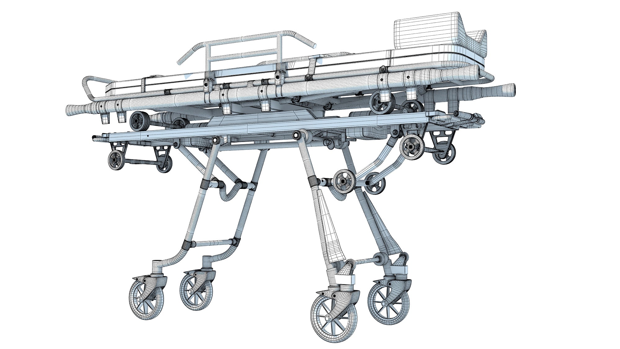 Ambulance Stretcher Trolley