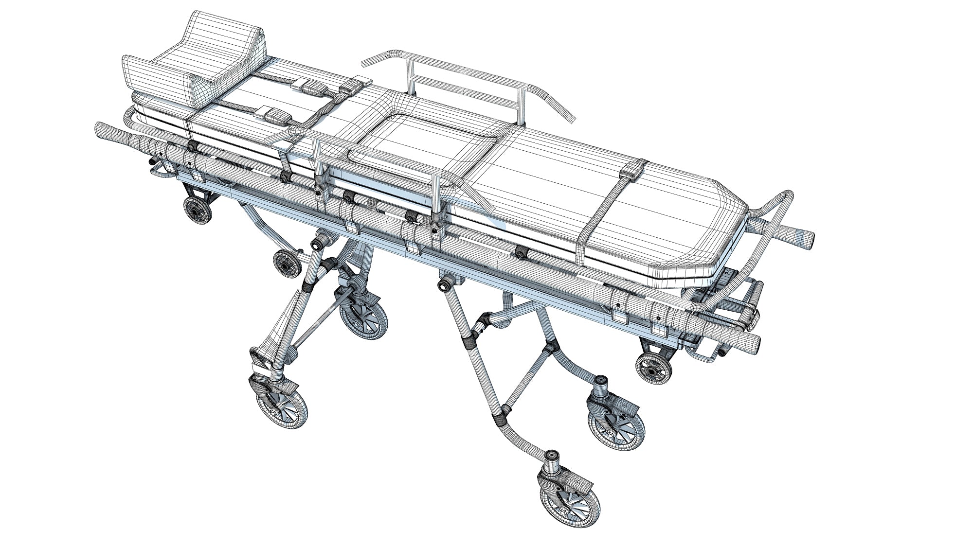Ambulance Stretcher Trolley