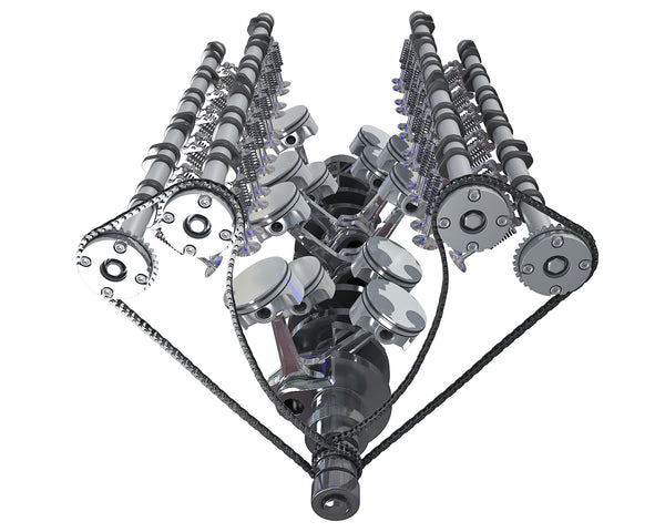 Animated V12 Engine Cylinders 3D Models – 3D Horse