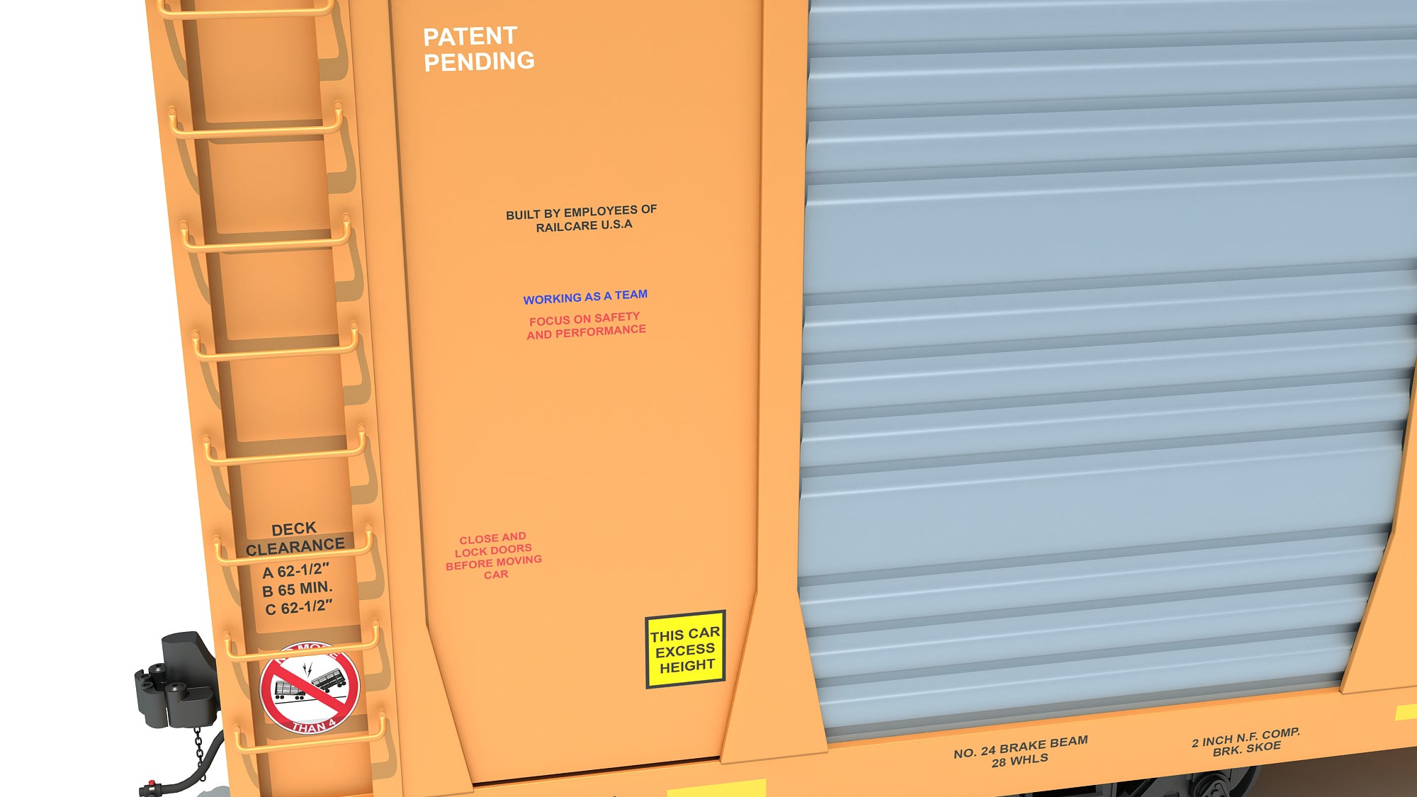 Auto Carrier Rail Car