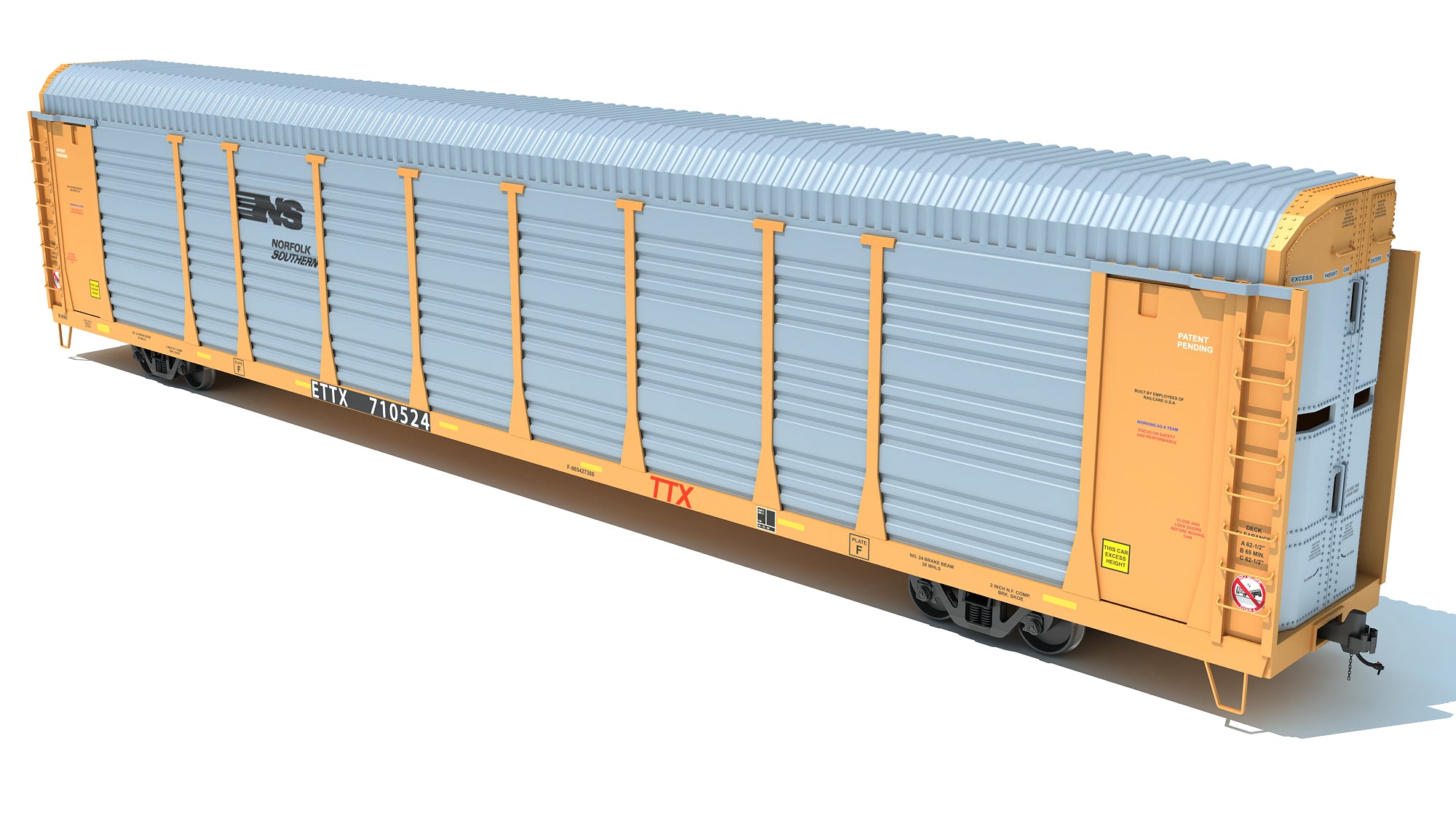 Auto Carrier Rail Car