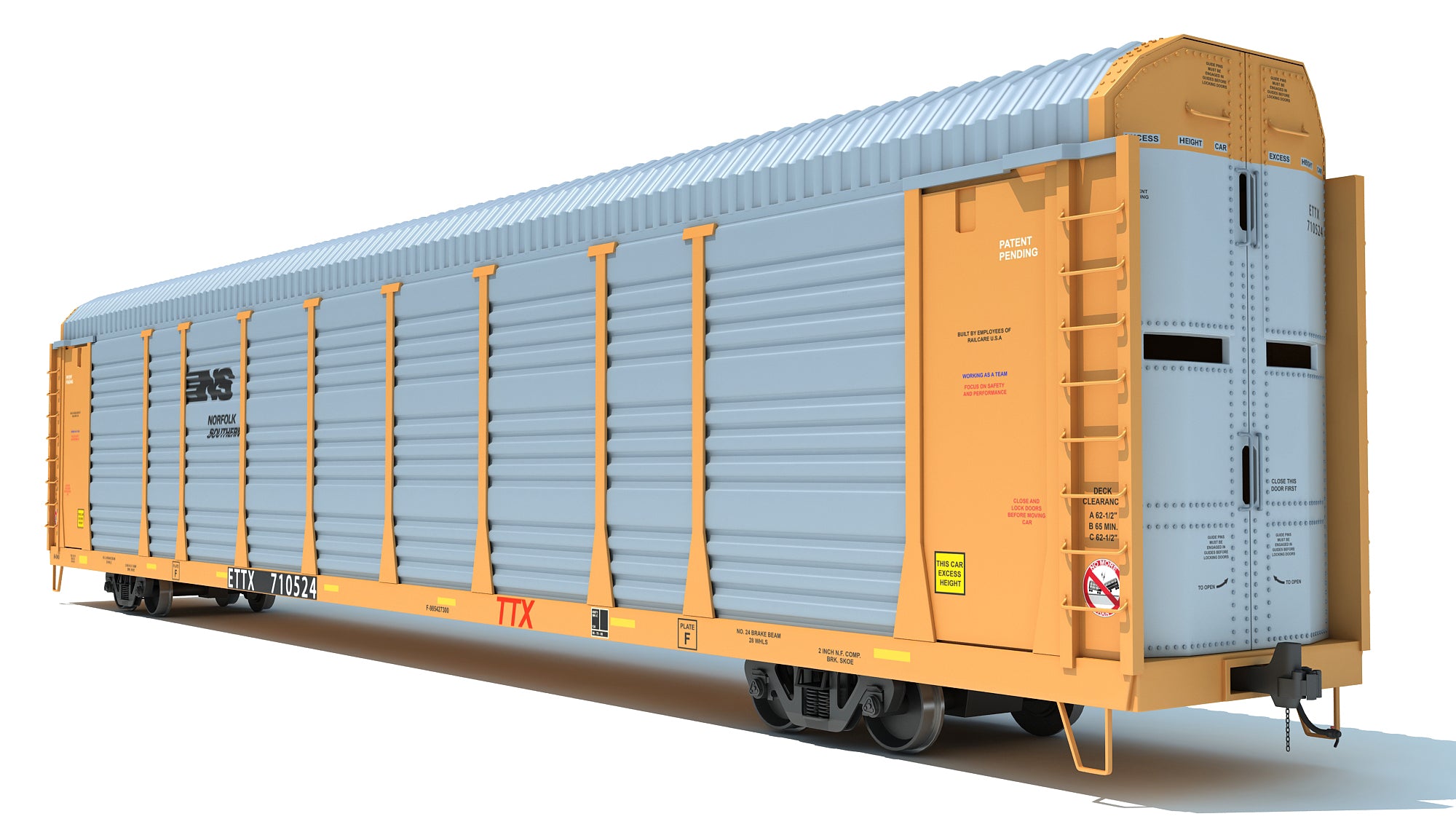 Auto Carrier Rail Car