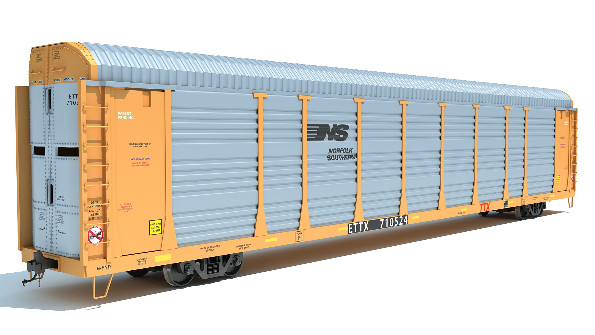 Auto Carrier Rail Car
