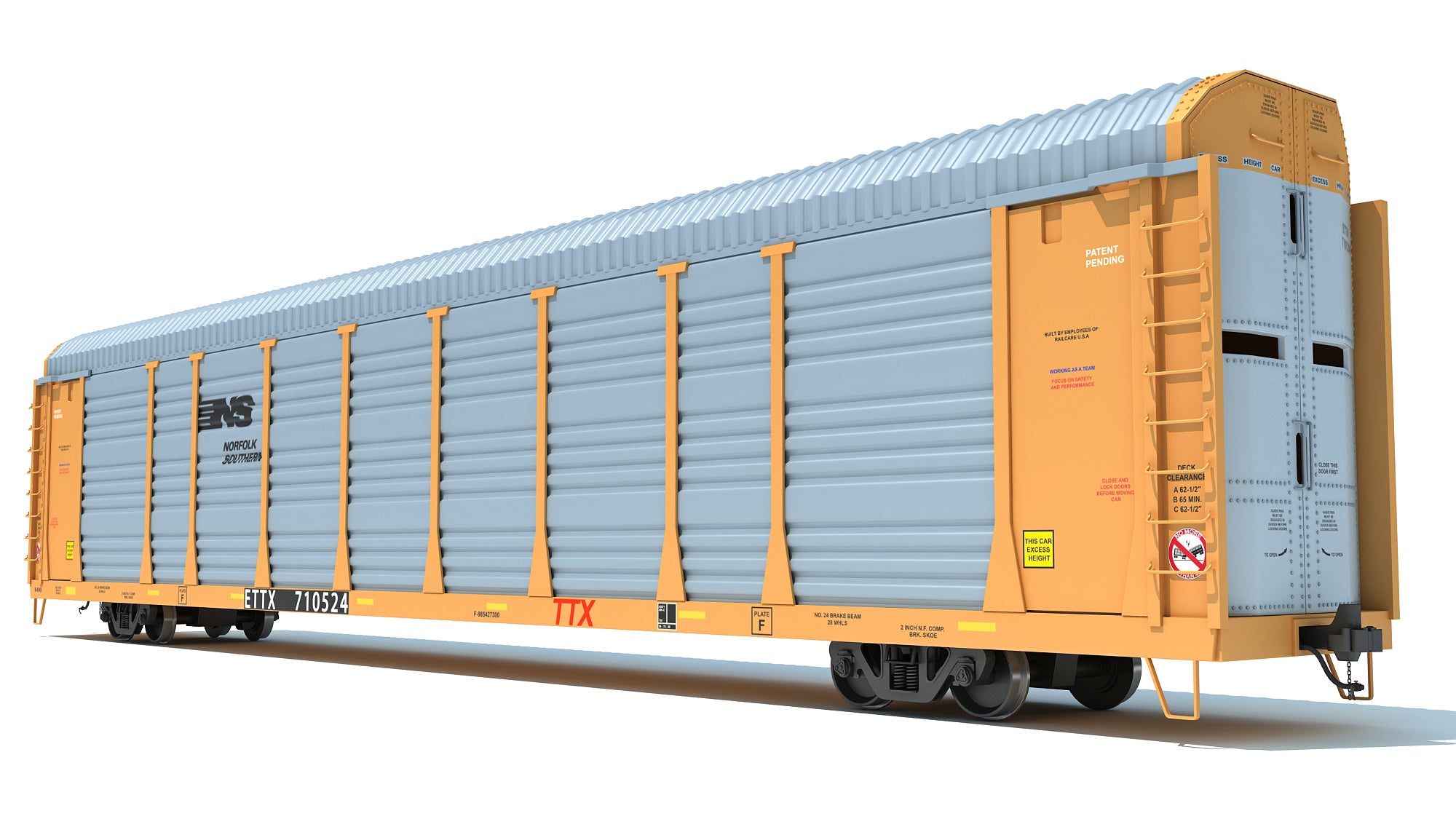 Auto Carrier Rail Car