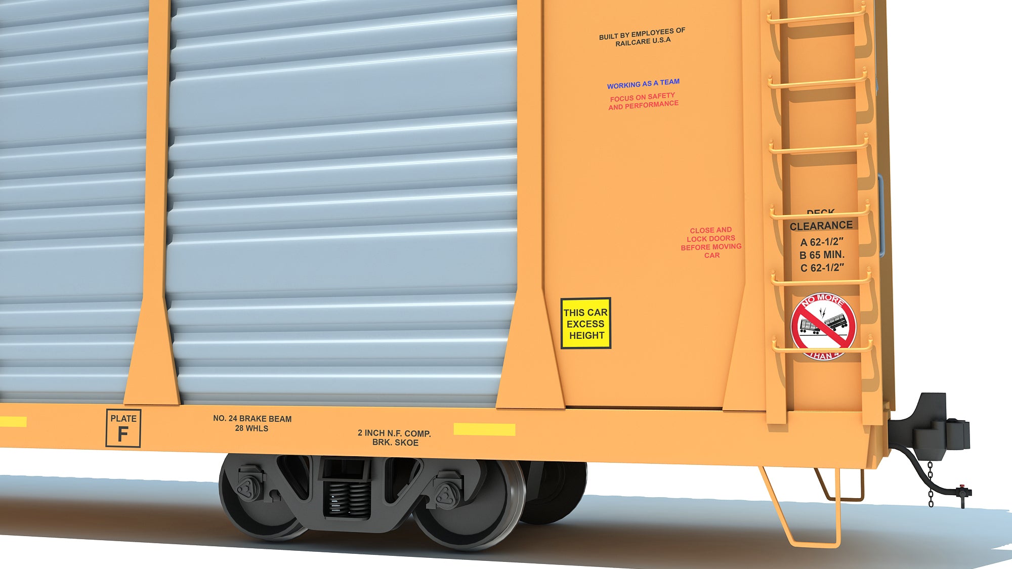 Auto Carrier Rail Car