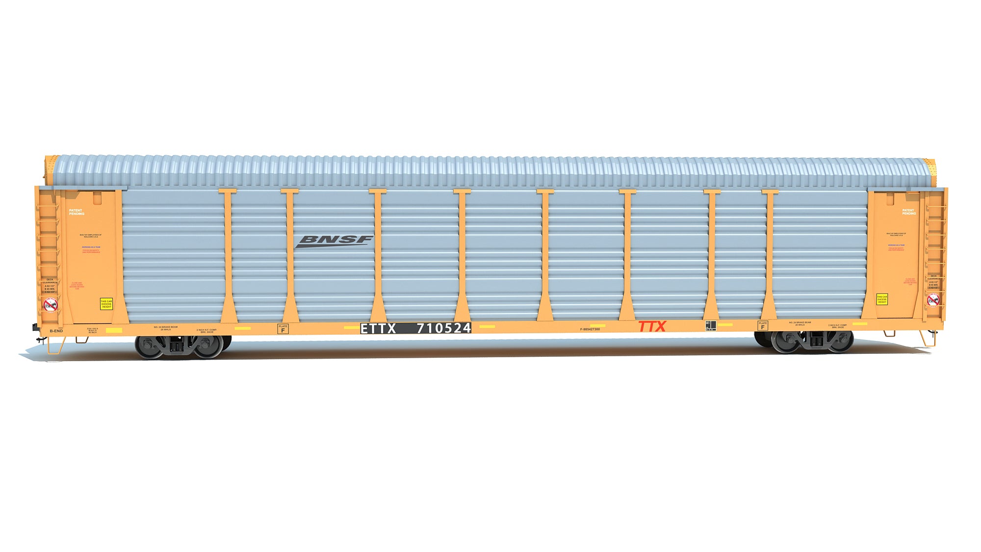 BNSF Auto Carrier Railroad Car
