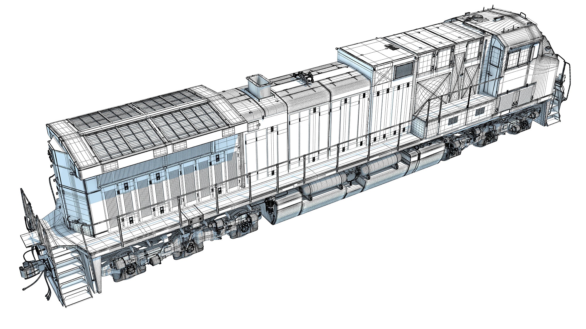 BNSF Diesel Locomotive AC4400CW