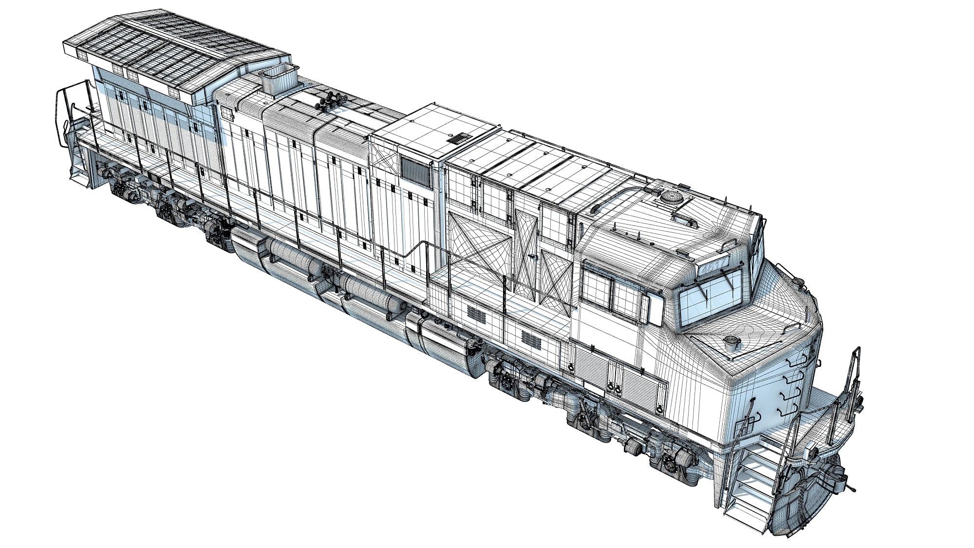 BNSF Diesel Locomotive AC4400CW