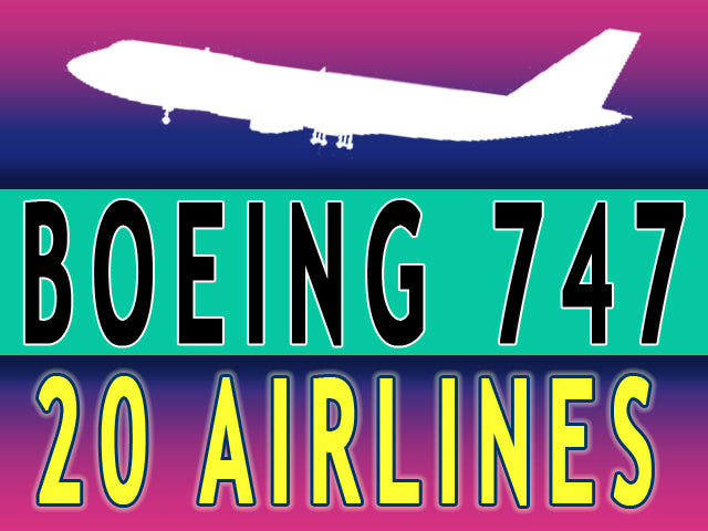 Boeing 3D Aircraft | 20 Airline Textures