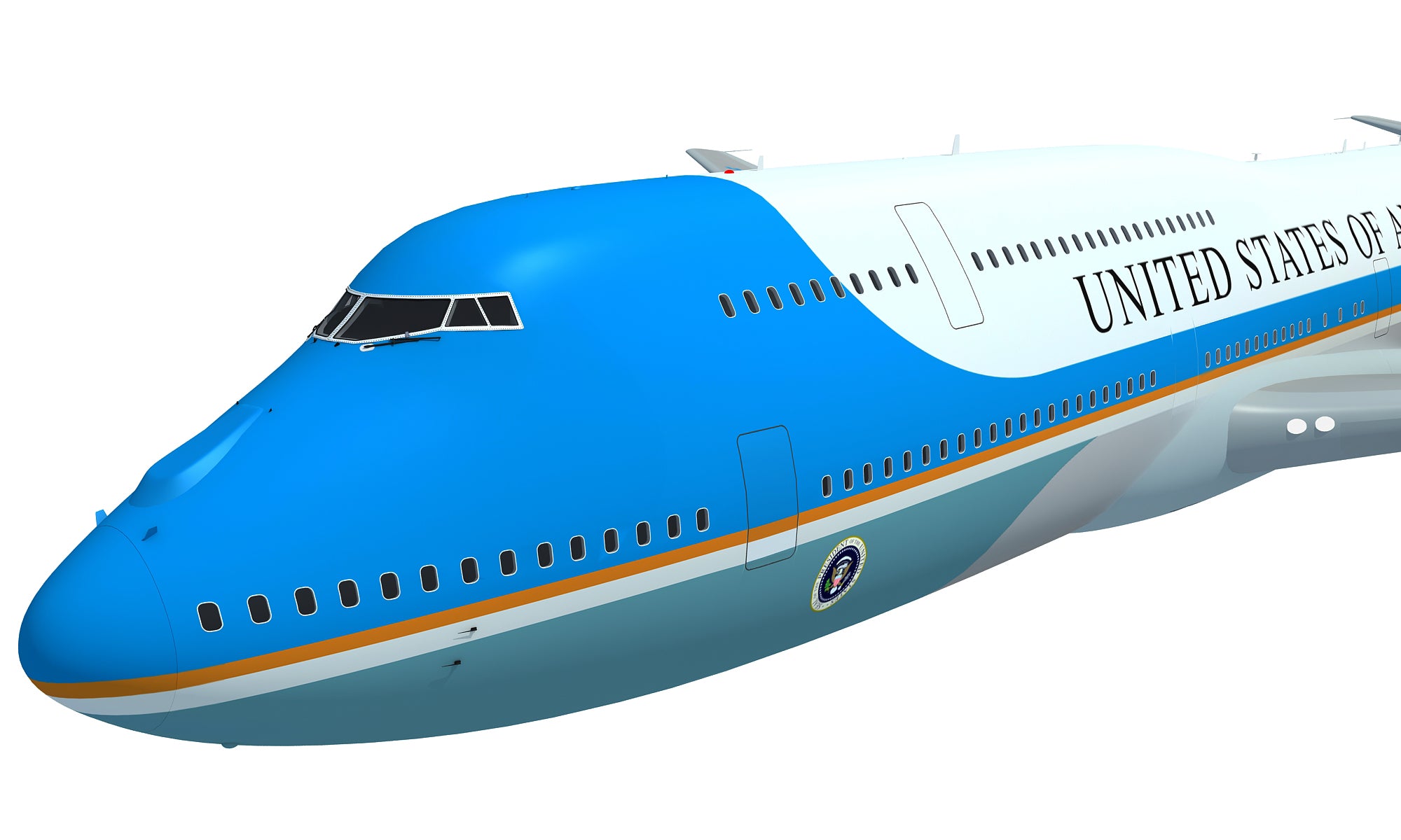 Air Force One 3D Model