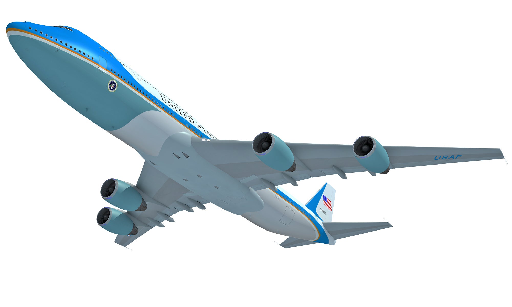 Air Force One 3D Model