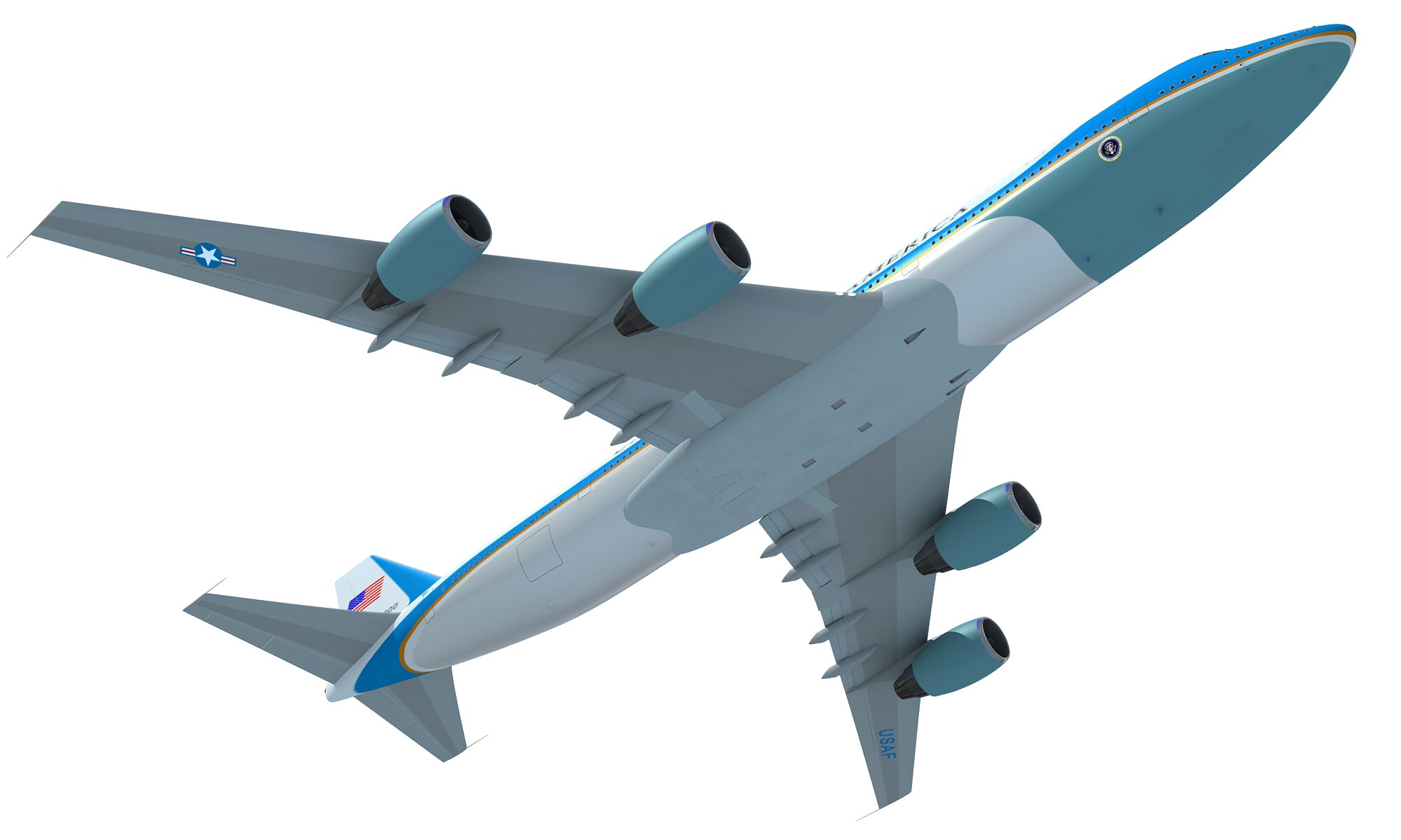 Air Force One 3D Model