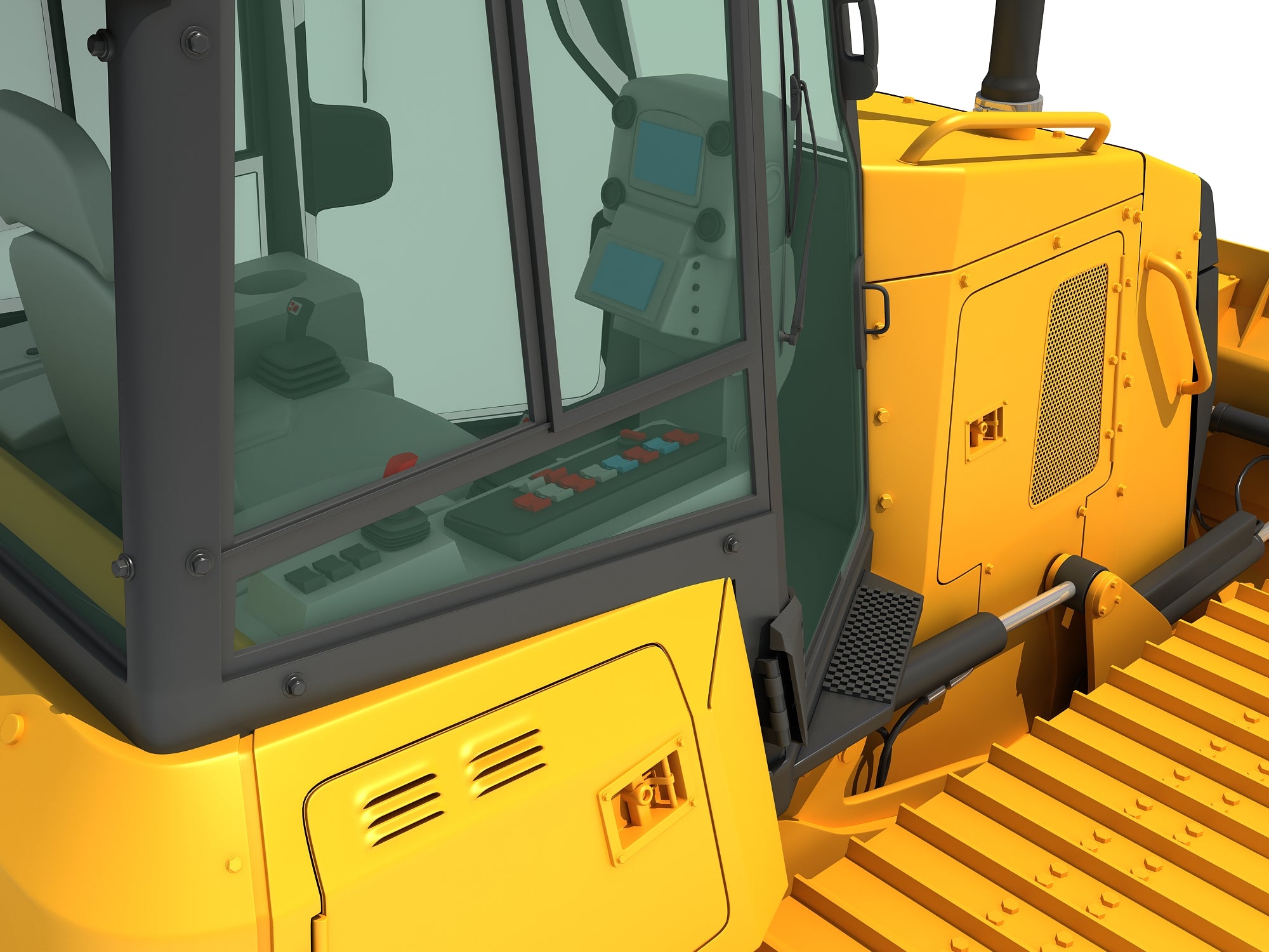 Bulldozer 3D Model