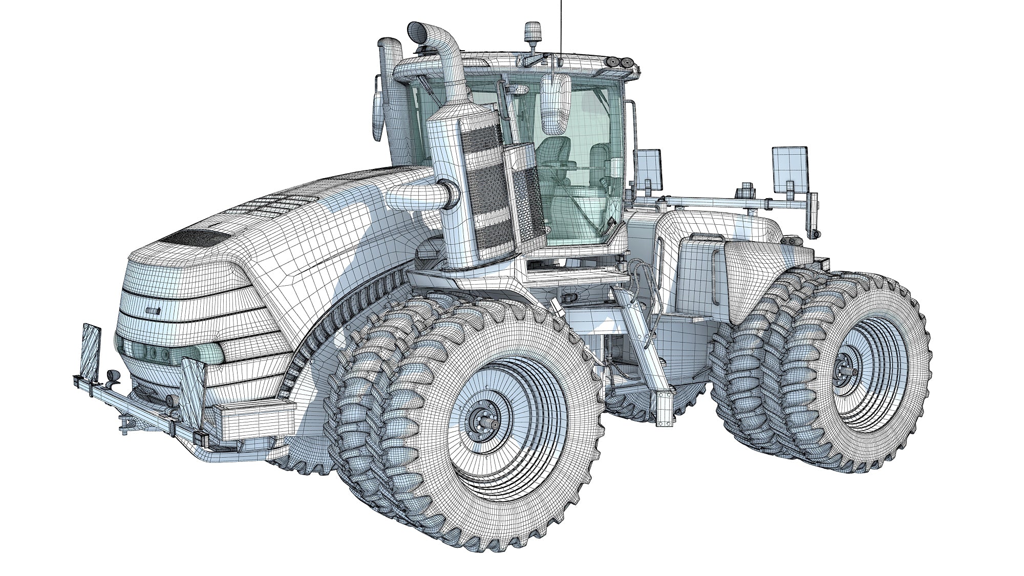 Wheeled Articulated Tractor