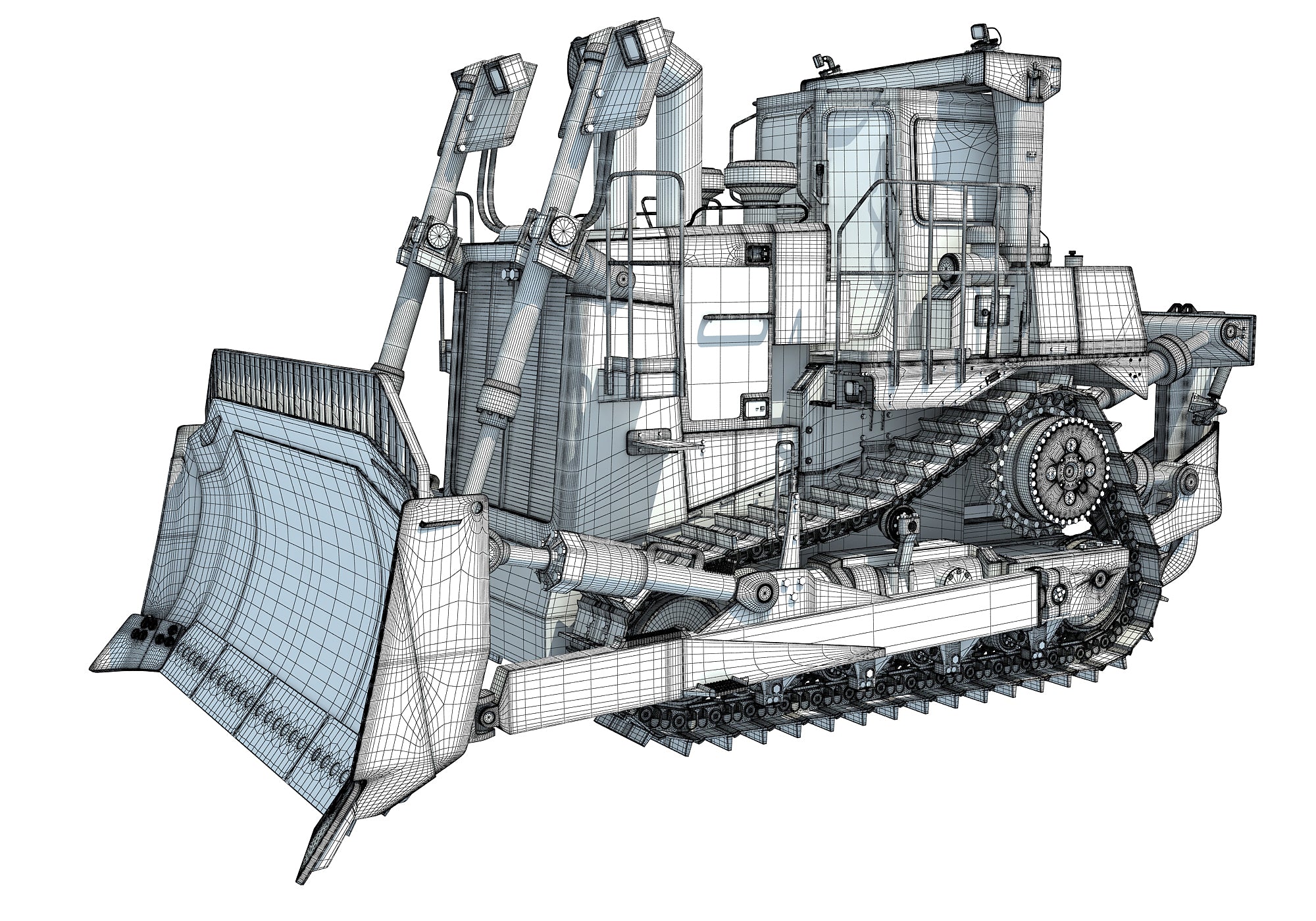 Bulldozer 3D Models