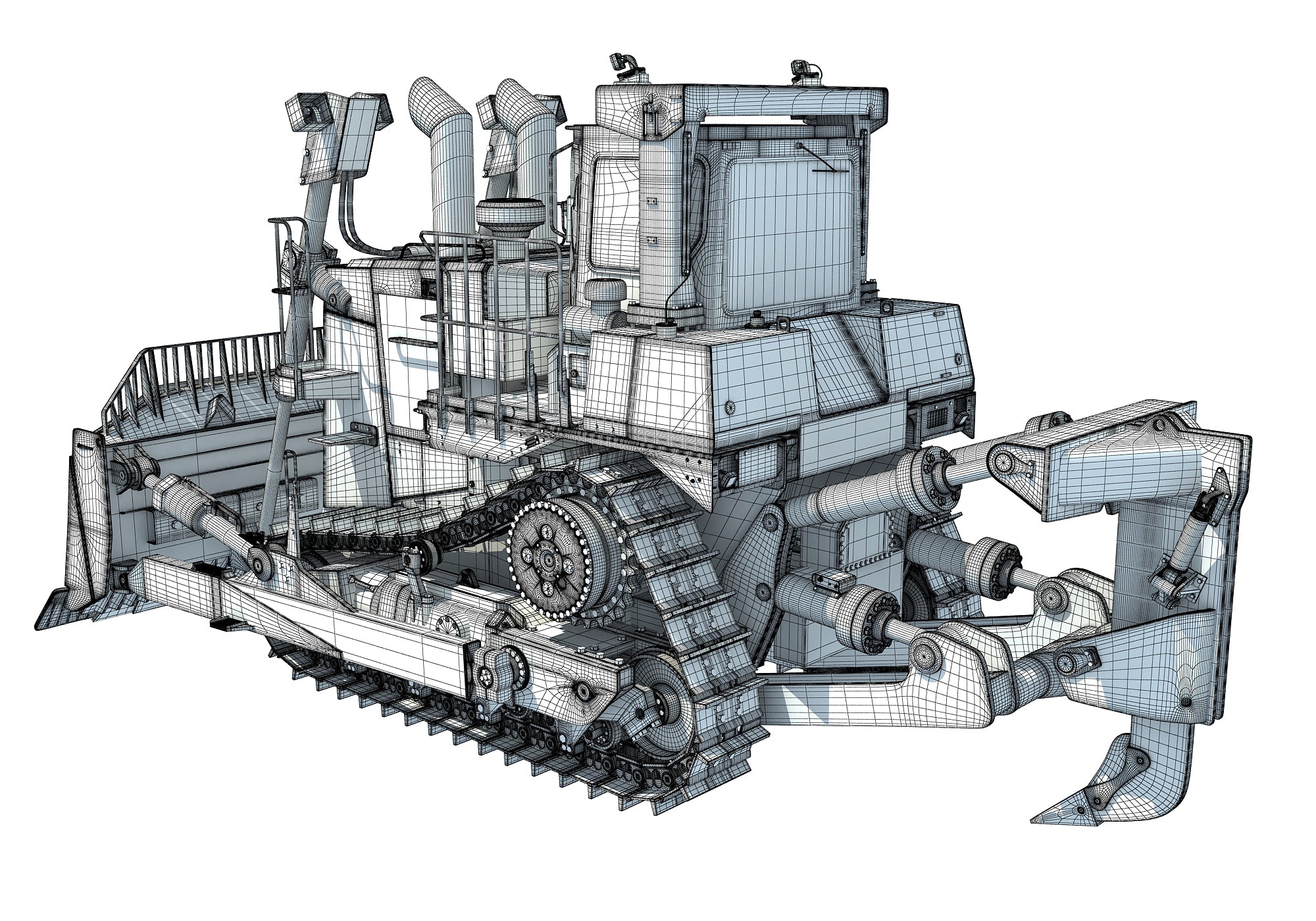 Bulldozer 3D Models