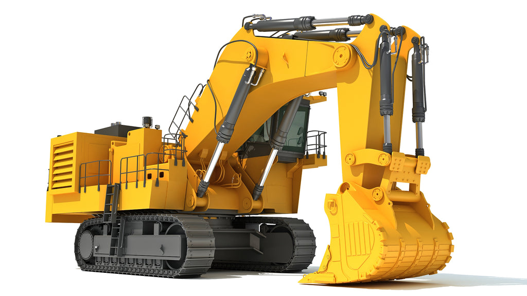 Mining Shovel 3D Model