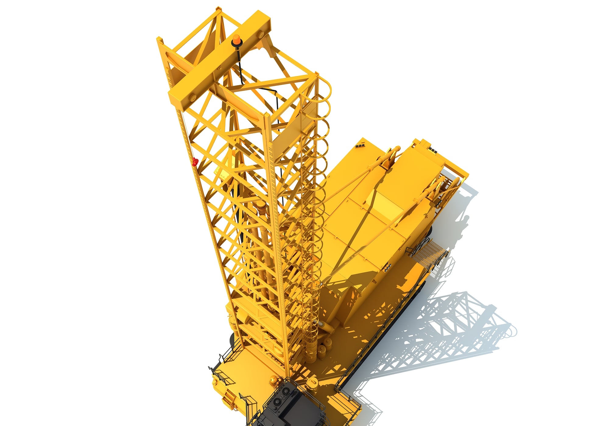 CAT Rotary Drilling Rig – 3D Horse