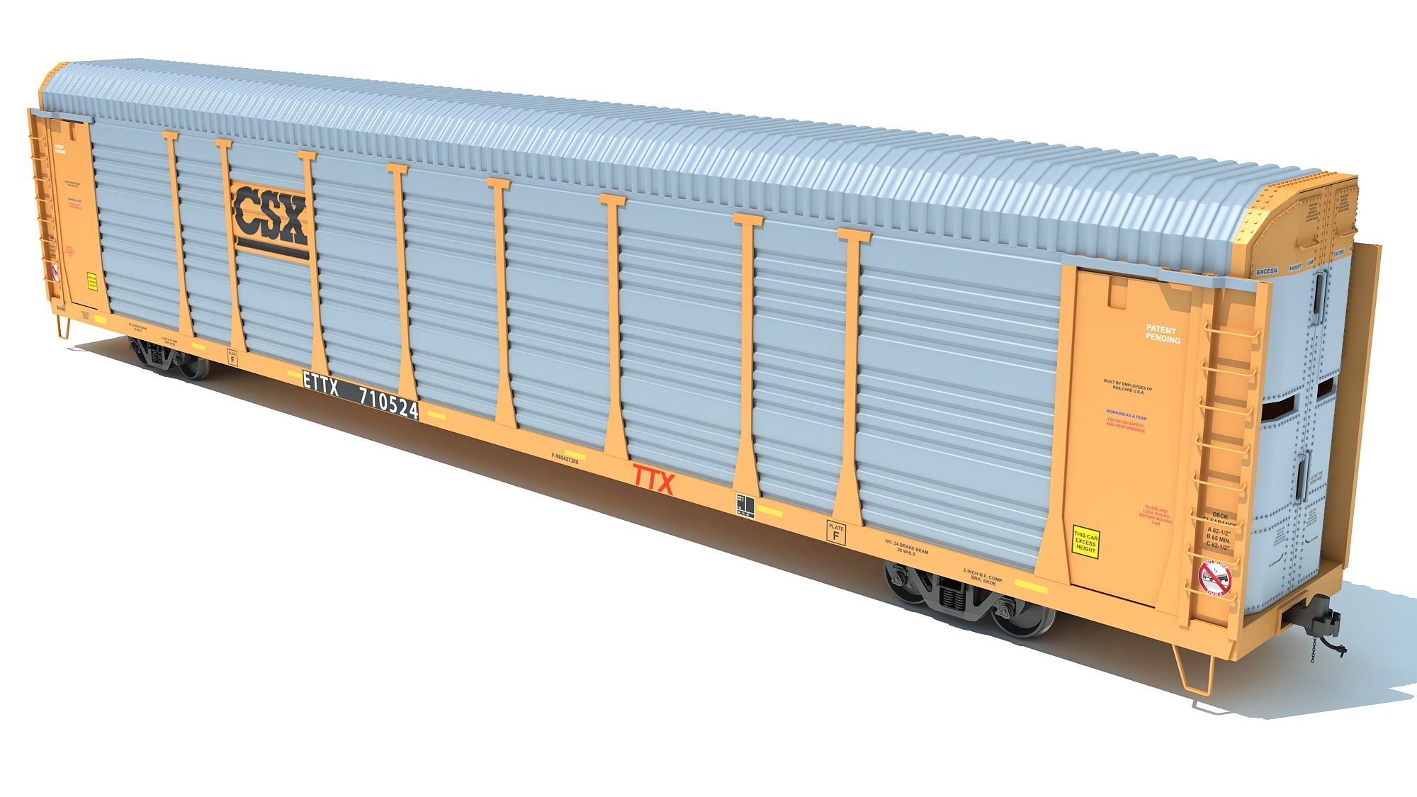 Csxt Auto Rack Trainz Csx Auto Rack