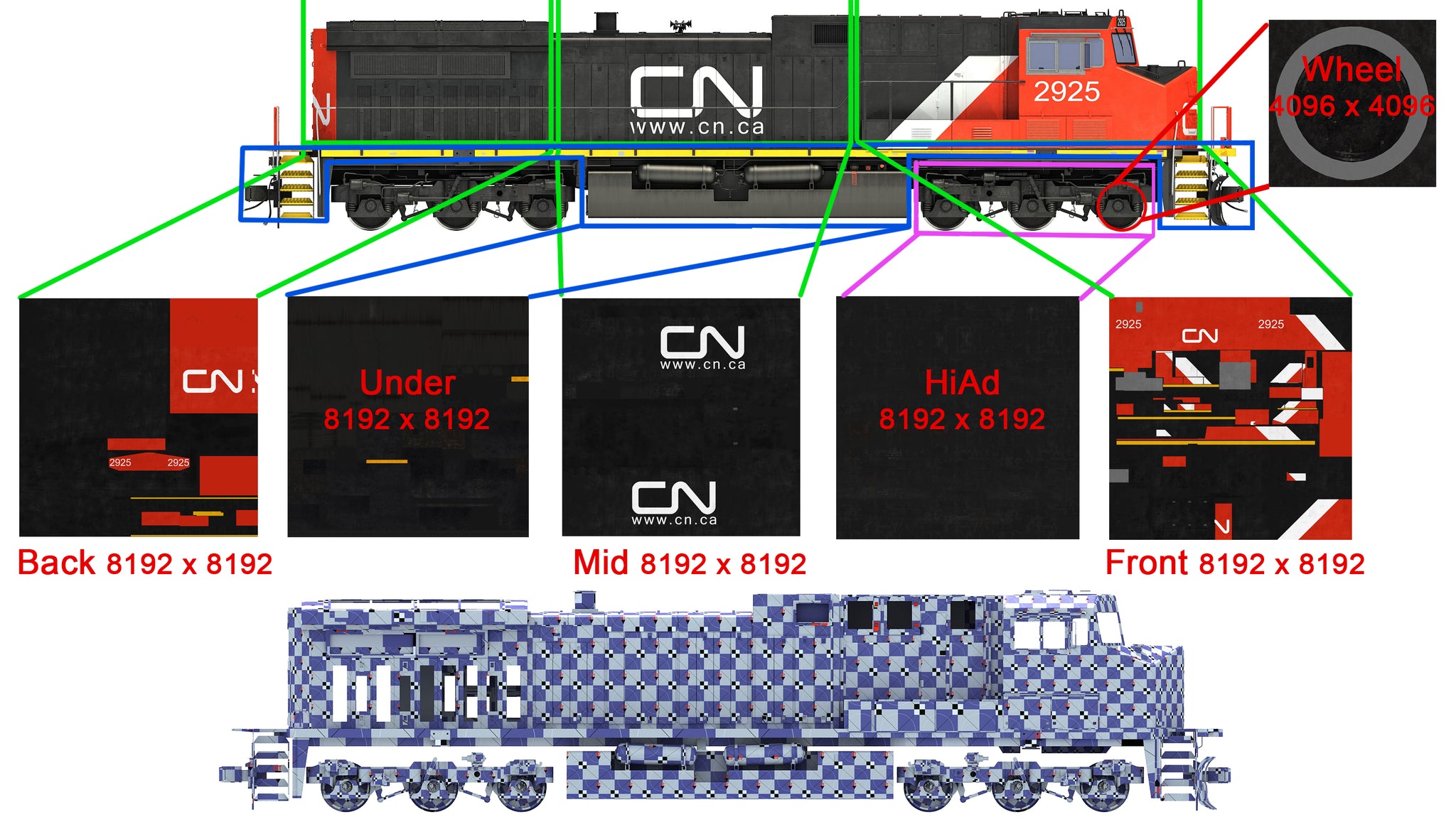 Canadian National Locomotive