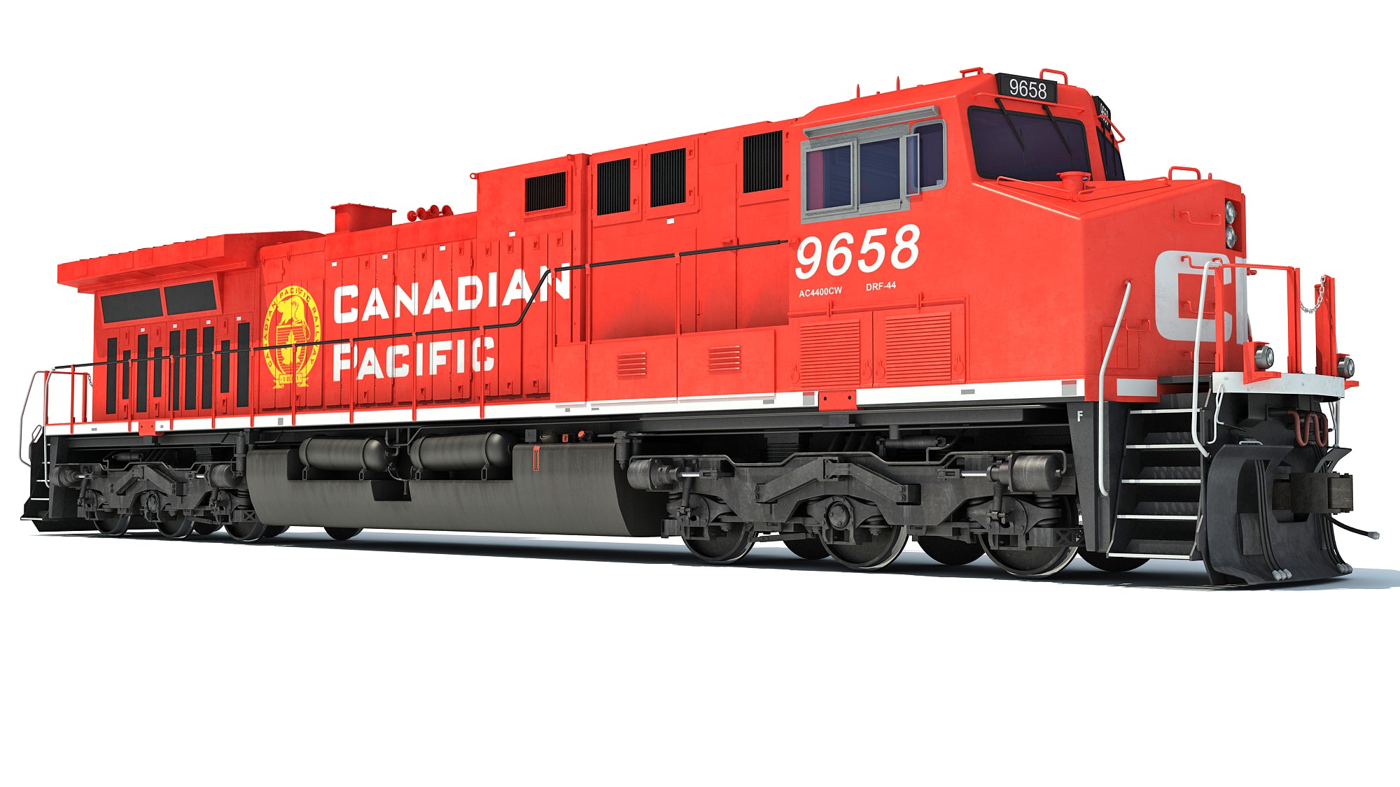Canadian Pacific Locomotive Train