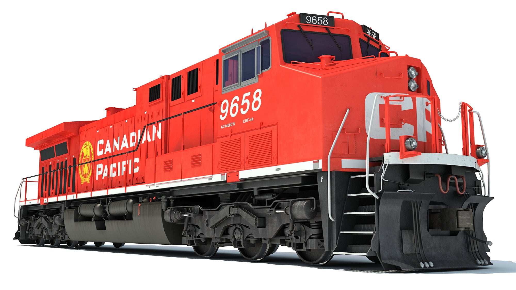 Canadian Pacific Locomotive Train