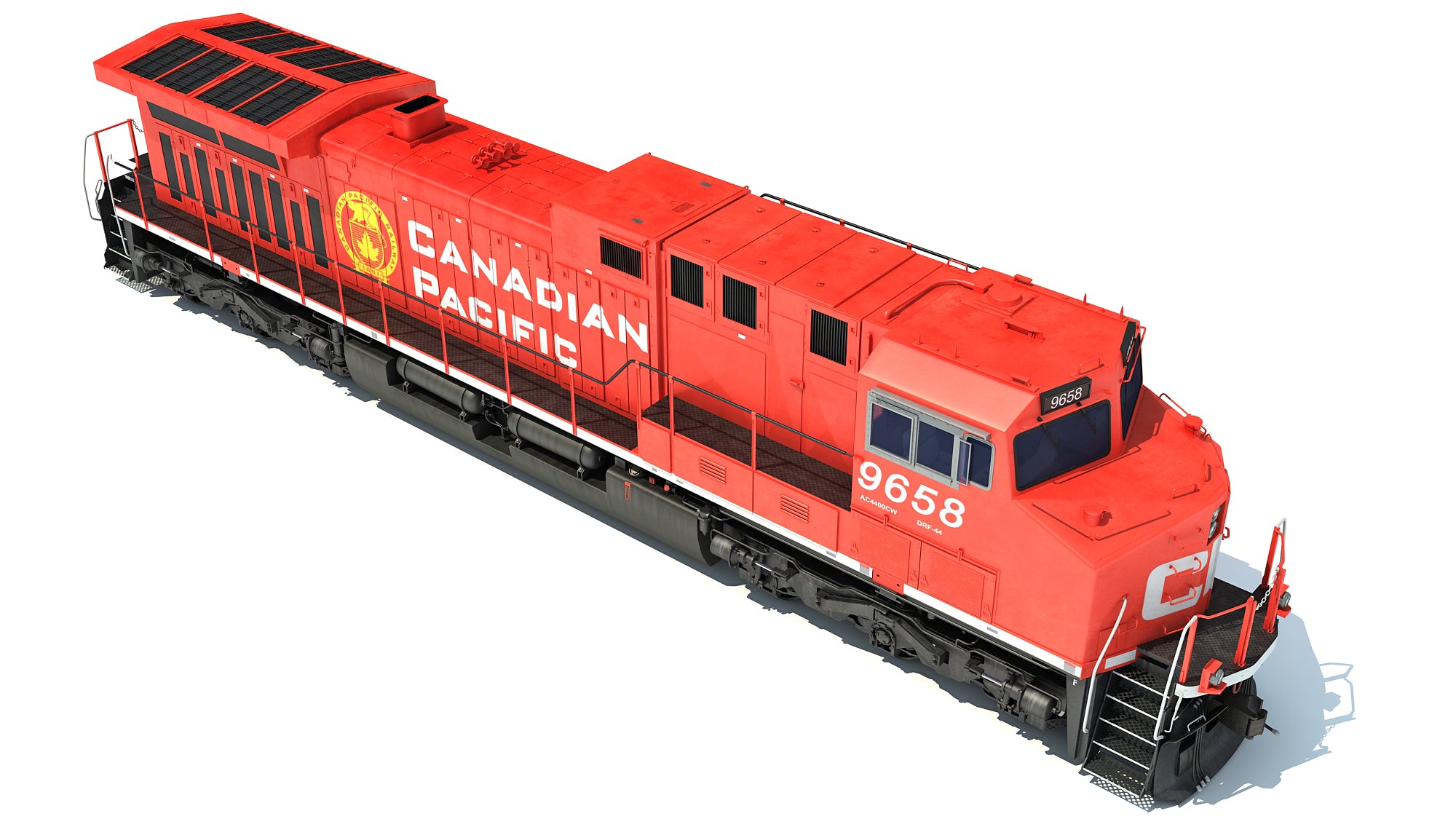Canadian Pacific Locomotive Train