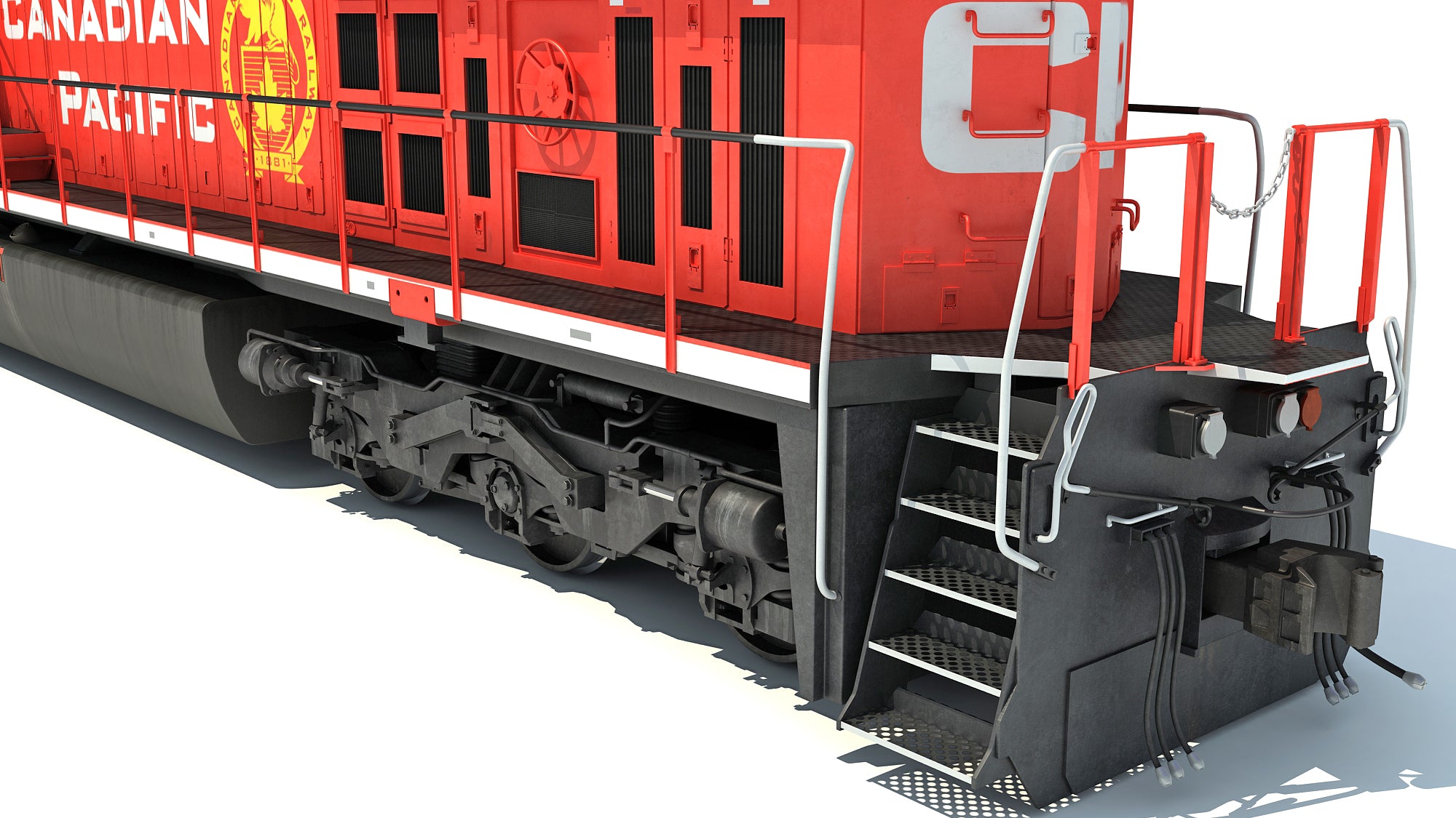 Canadian Pacific Locomotive Train