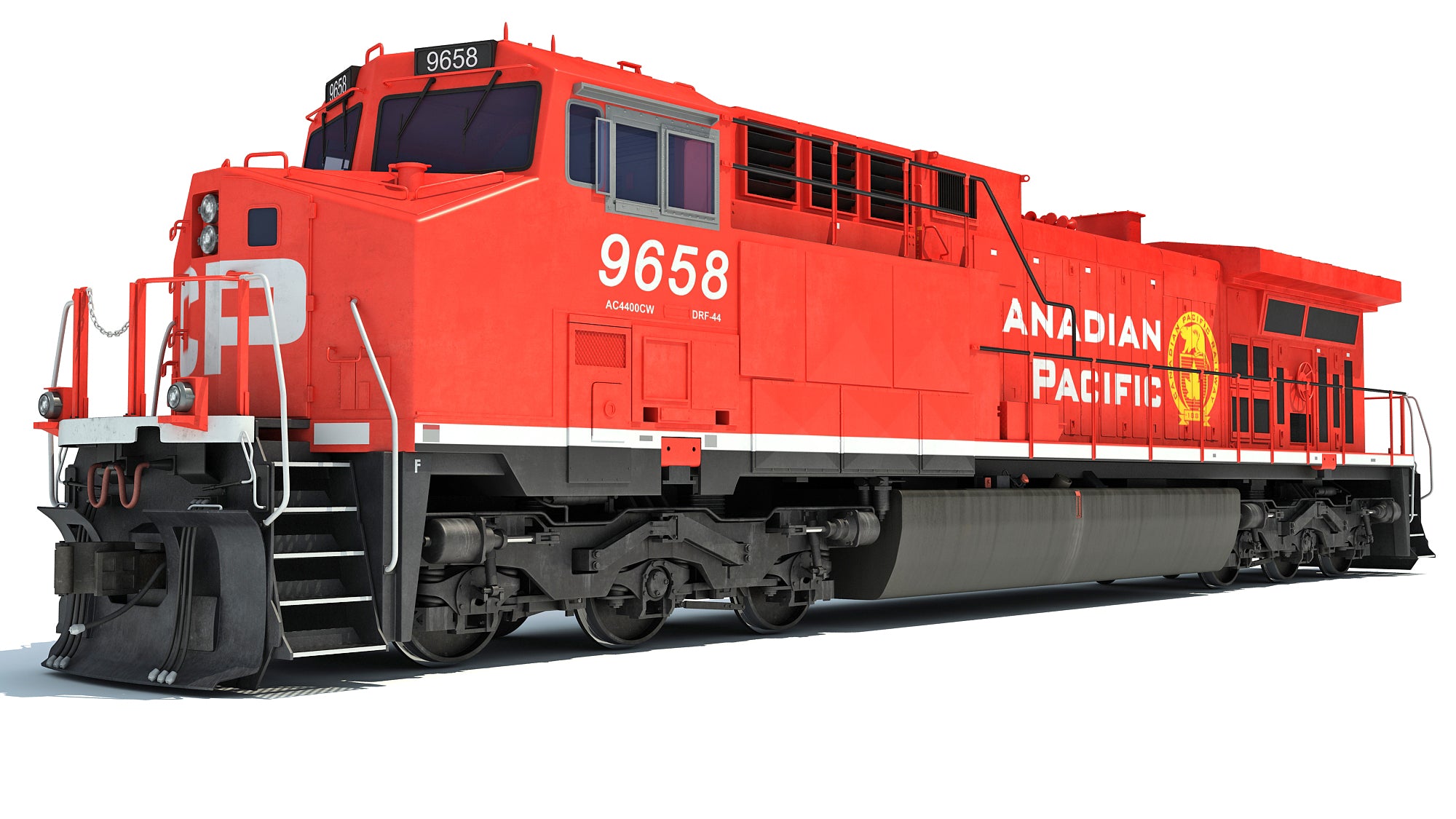 Canadian Pacific Locomotive Train