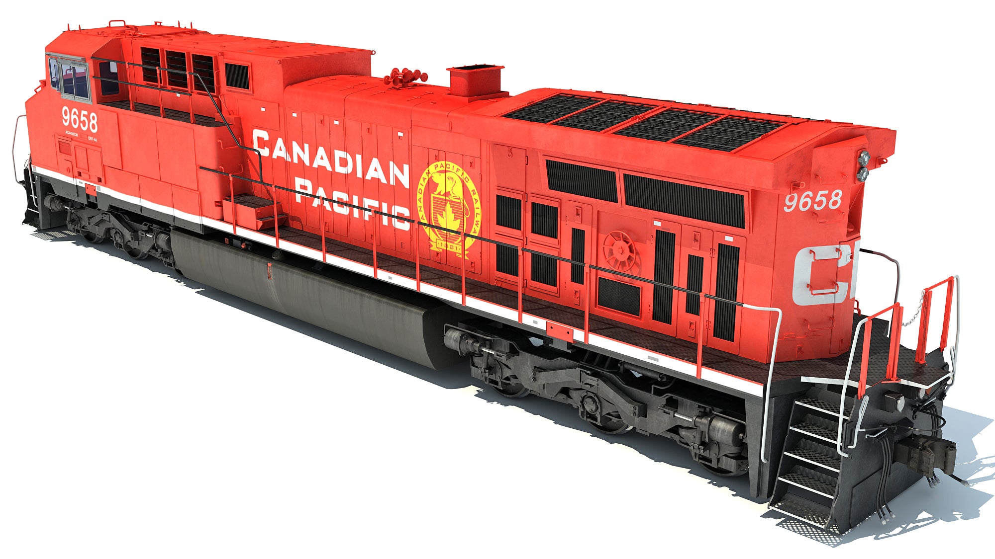 Canadian Pacific Locomotive Train