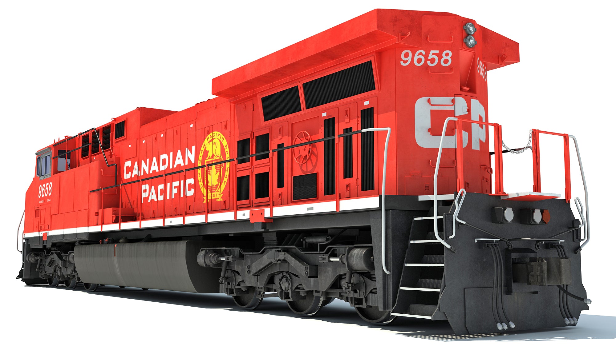 Canadian Pacific Locomotive Train
