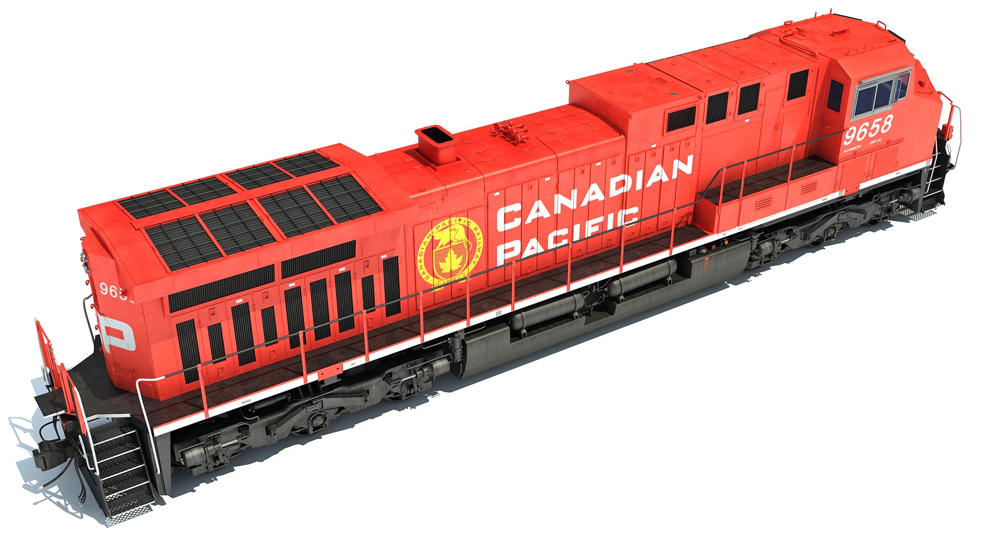 Canadian Pacific Locomotive Train