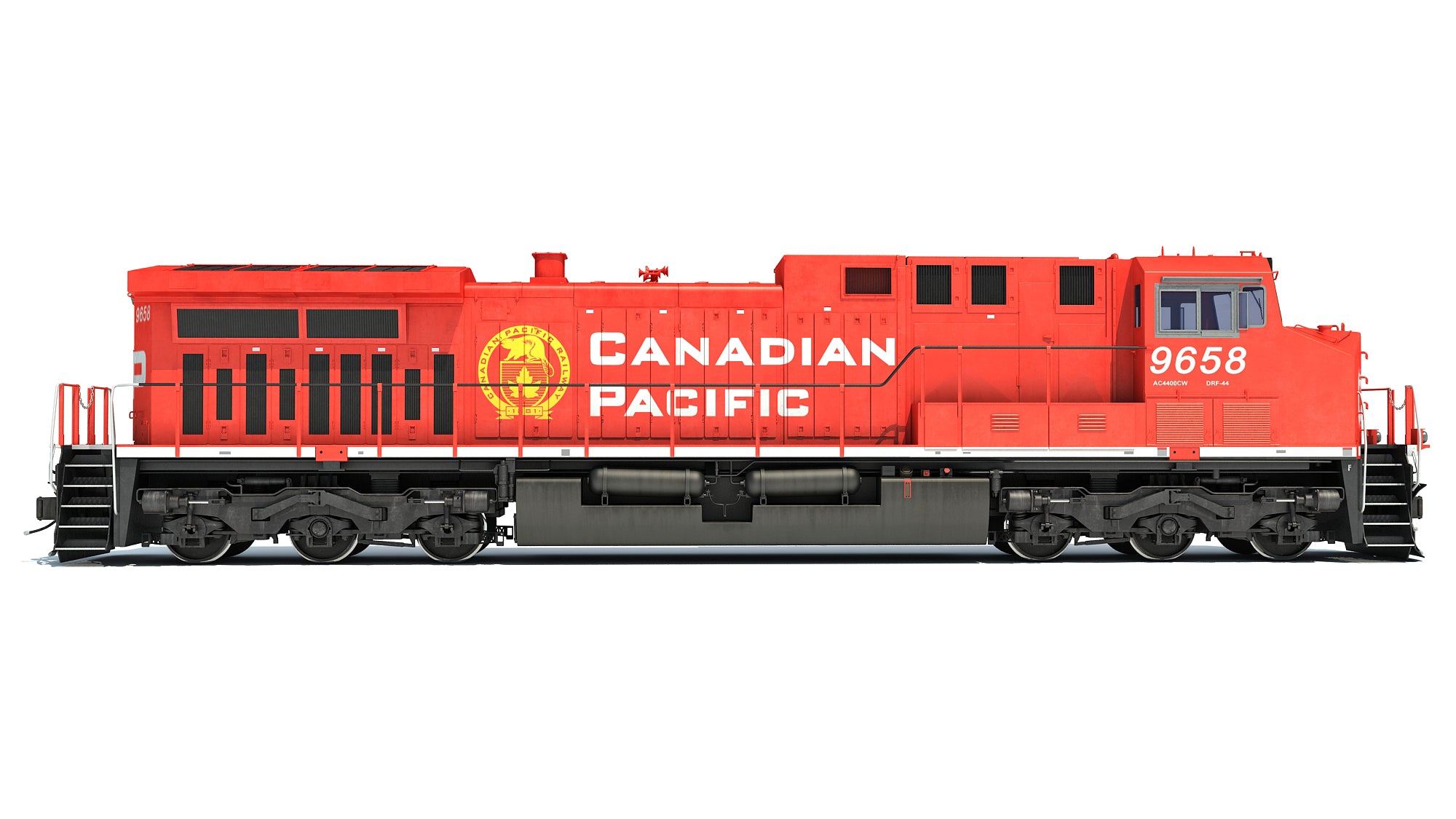 Canadian Pacific Locomotive Train