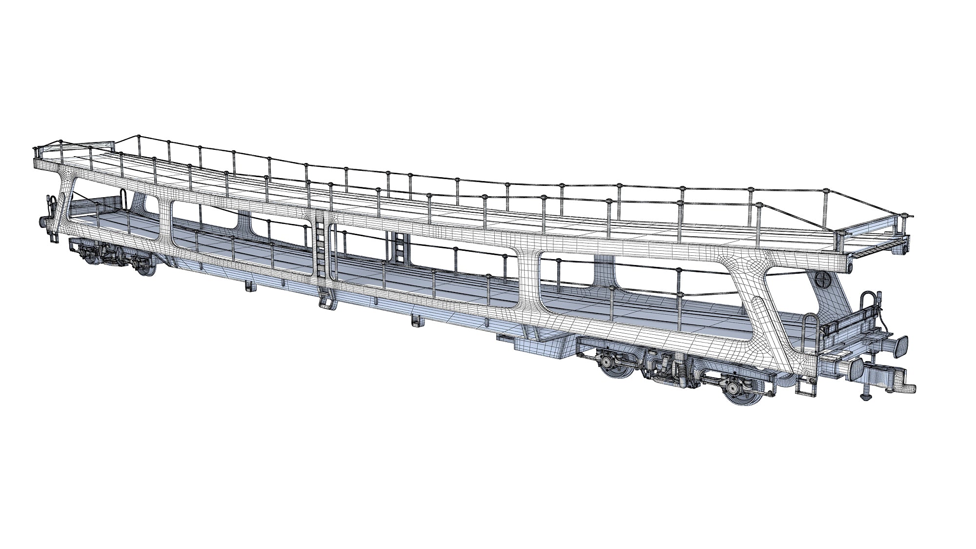 Car Transporter Railroad Wagon