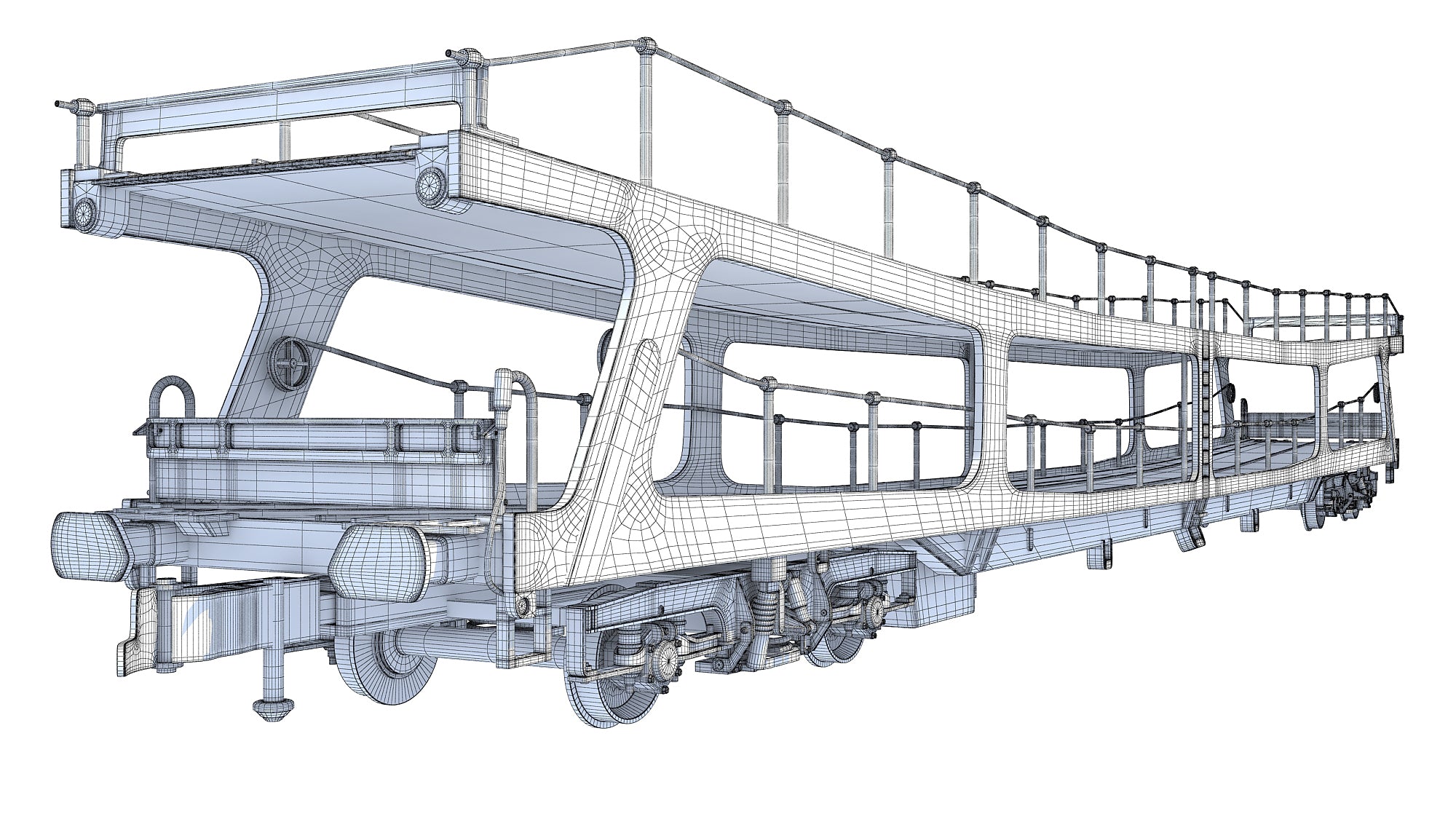 Car Transporter Railroad Wagon