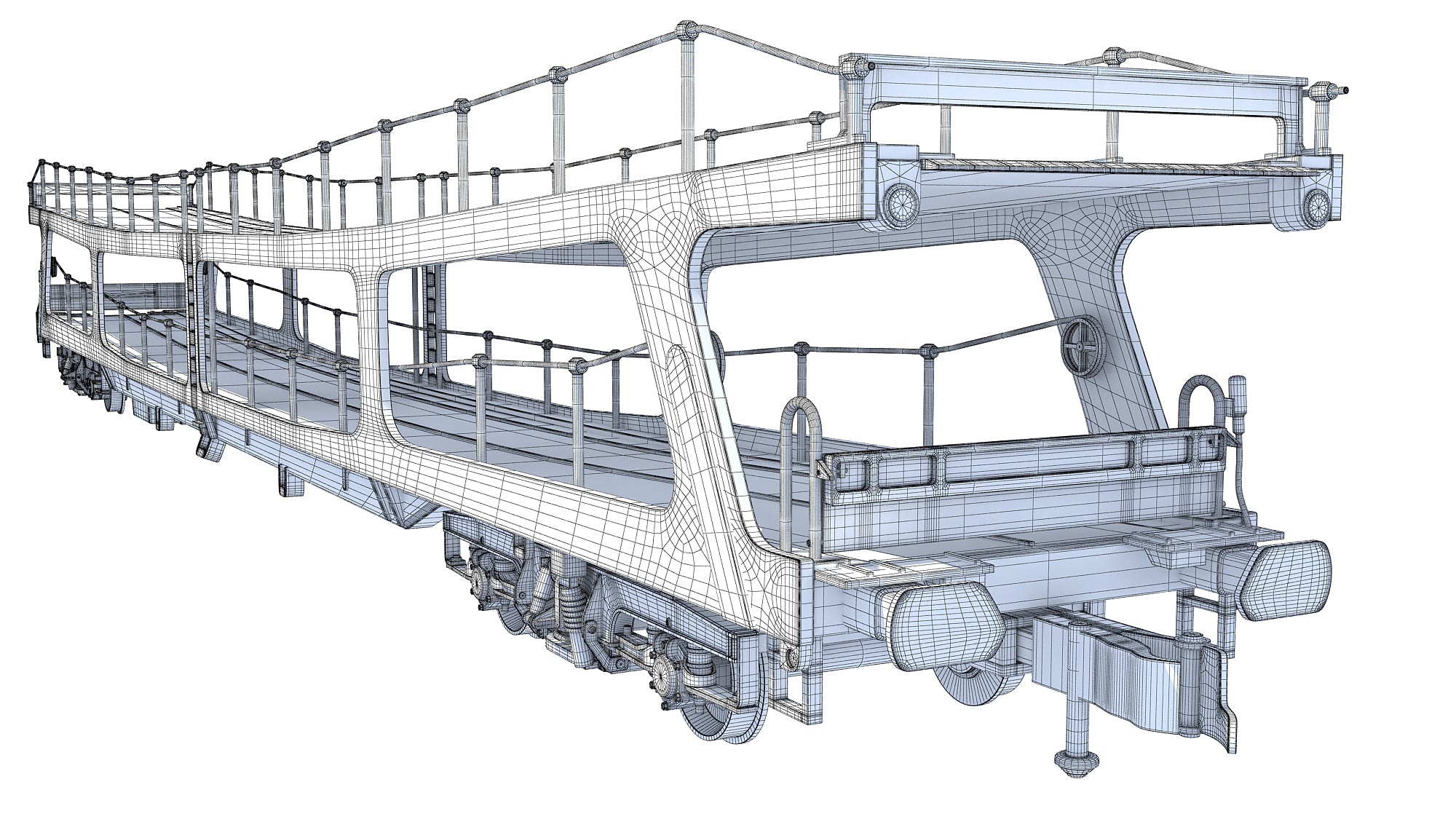 Car Transporter Railroad Wagon