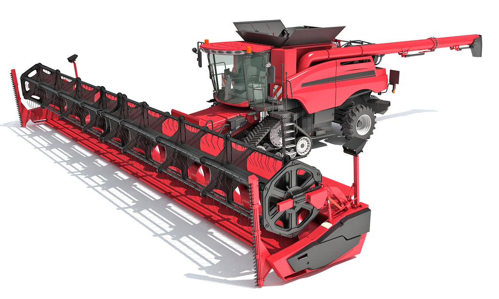 3D Combine Harvester