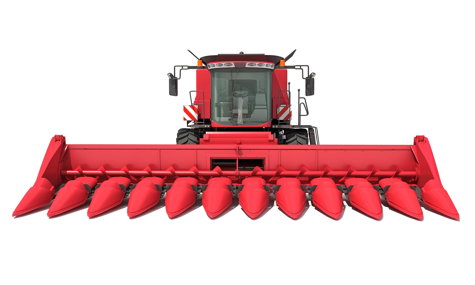 3D Models Corn Combine