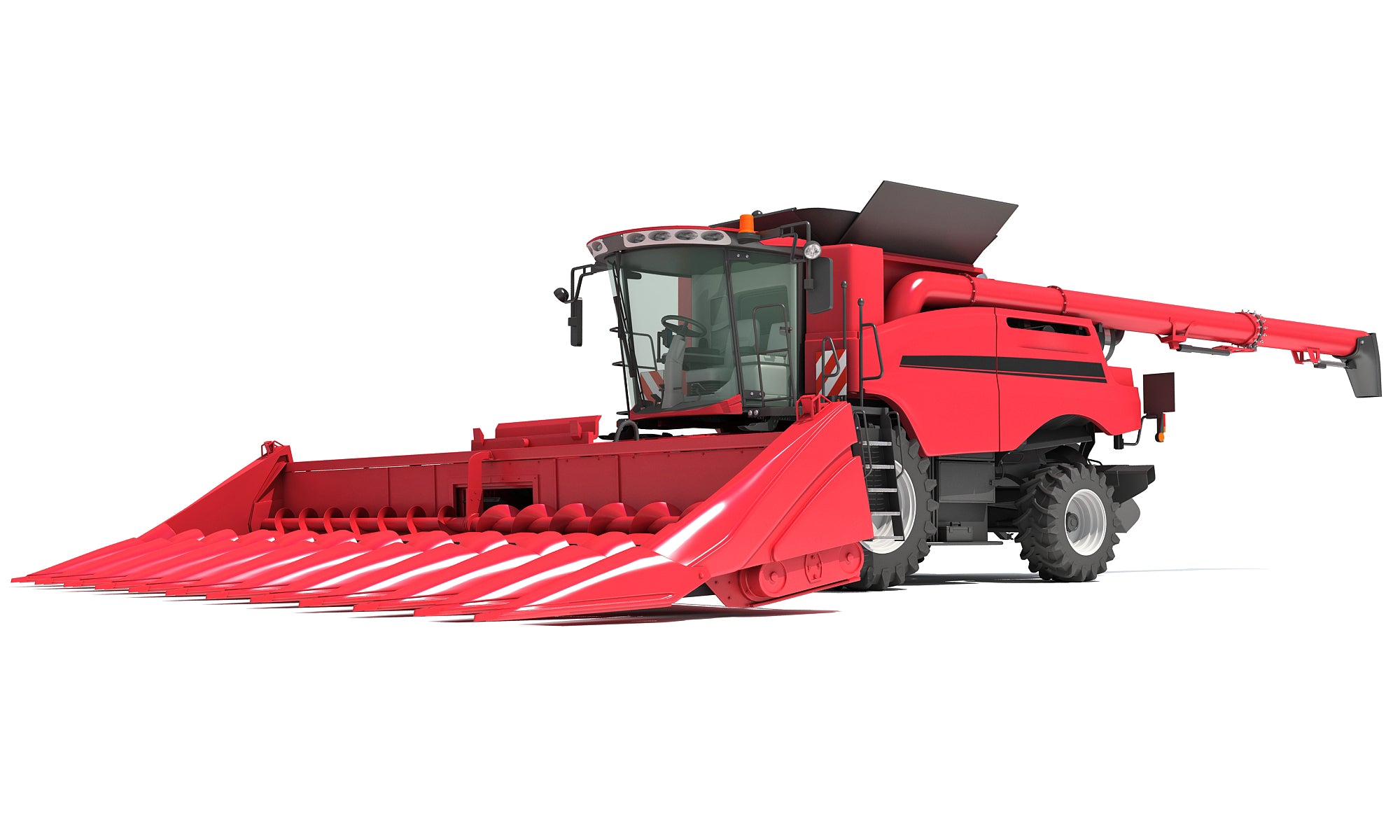 3D Models Corn Combine