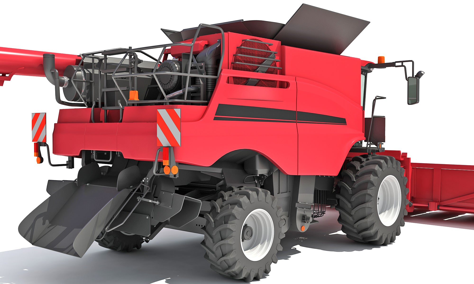Corn Combine Harvester