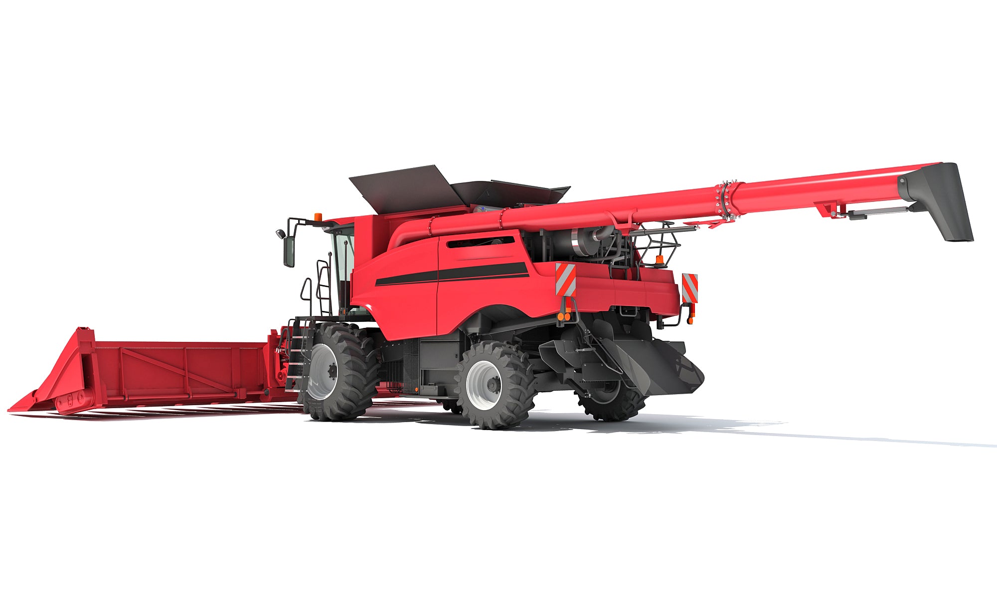 3D Models Corn Combine