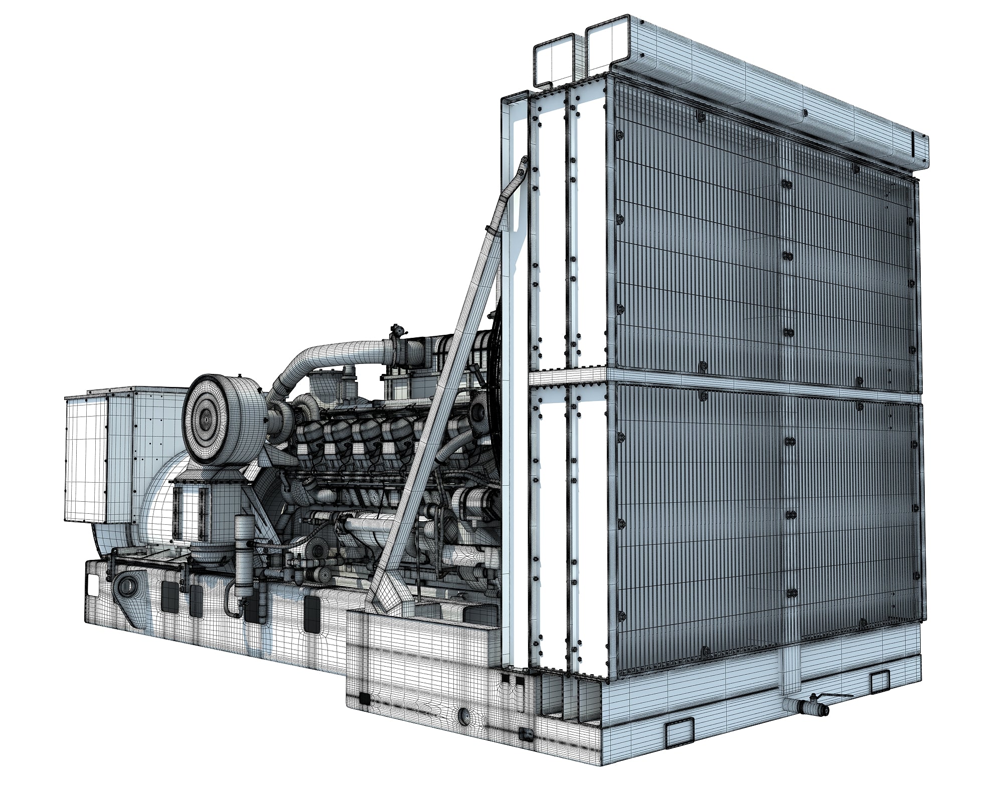 Caterpillar 3D Engine Models